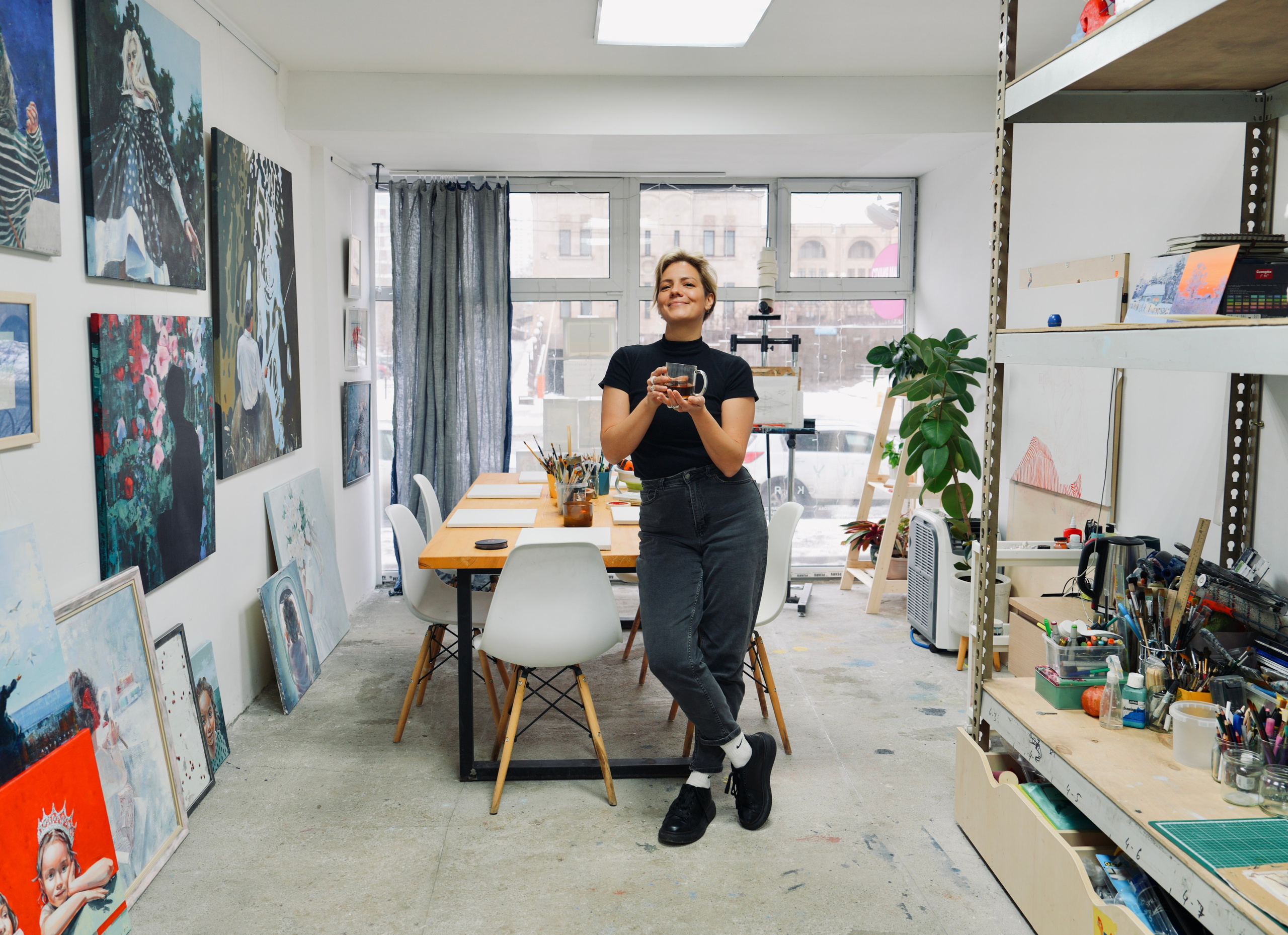 Мастерская художницы. Событийный фотограф в Москве Юлия Папиянц