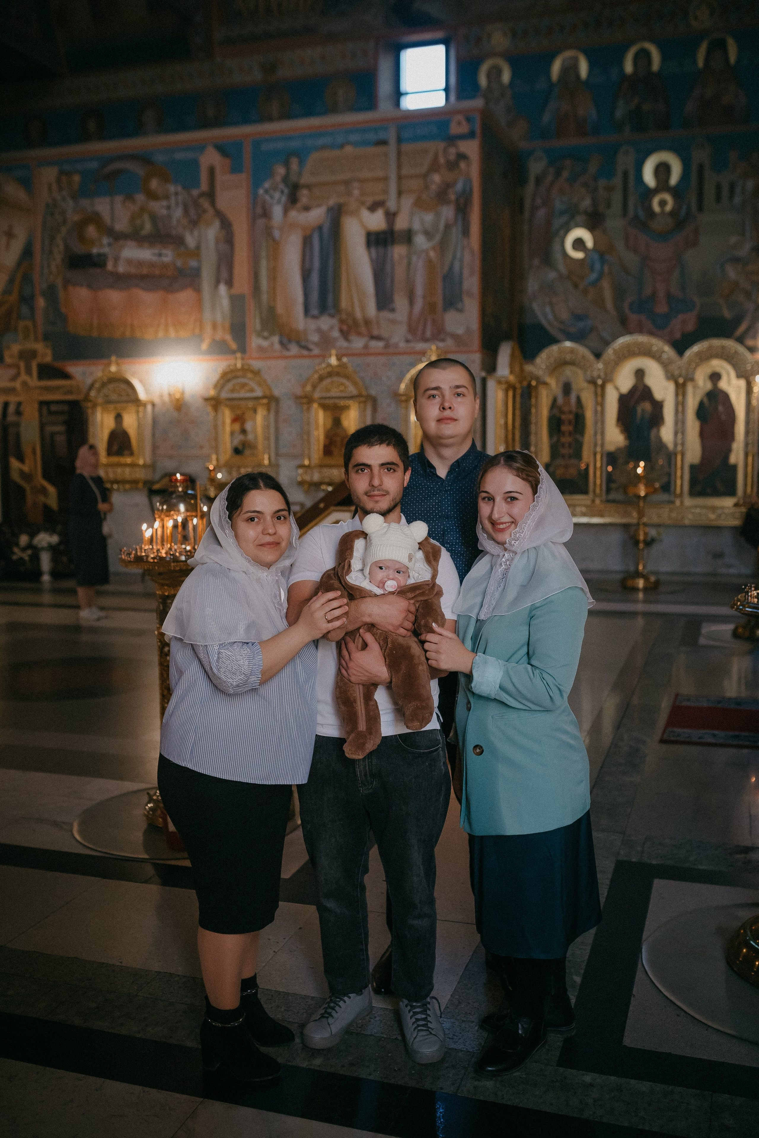 Крещение Софии. Храм Никольский. Семейный фотограф в Сургуте