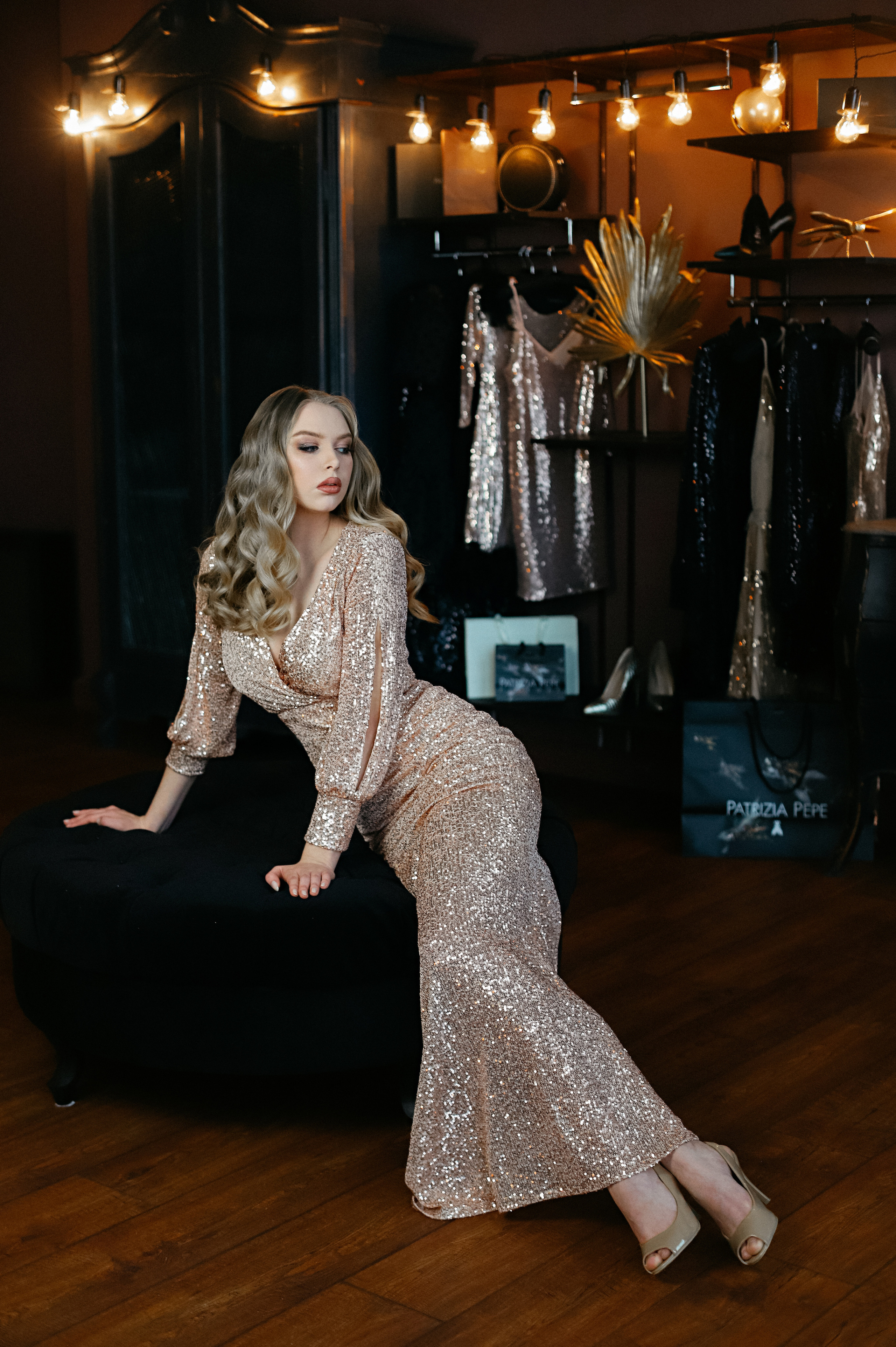 гламурная девушка