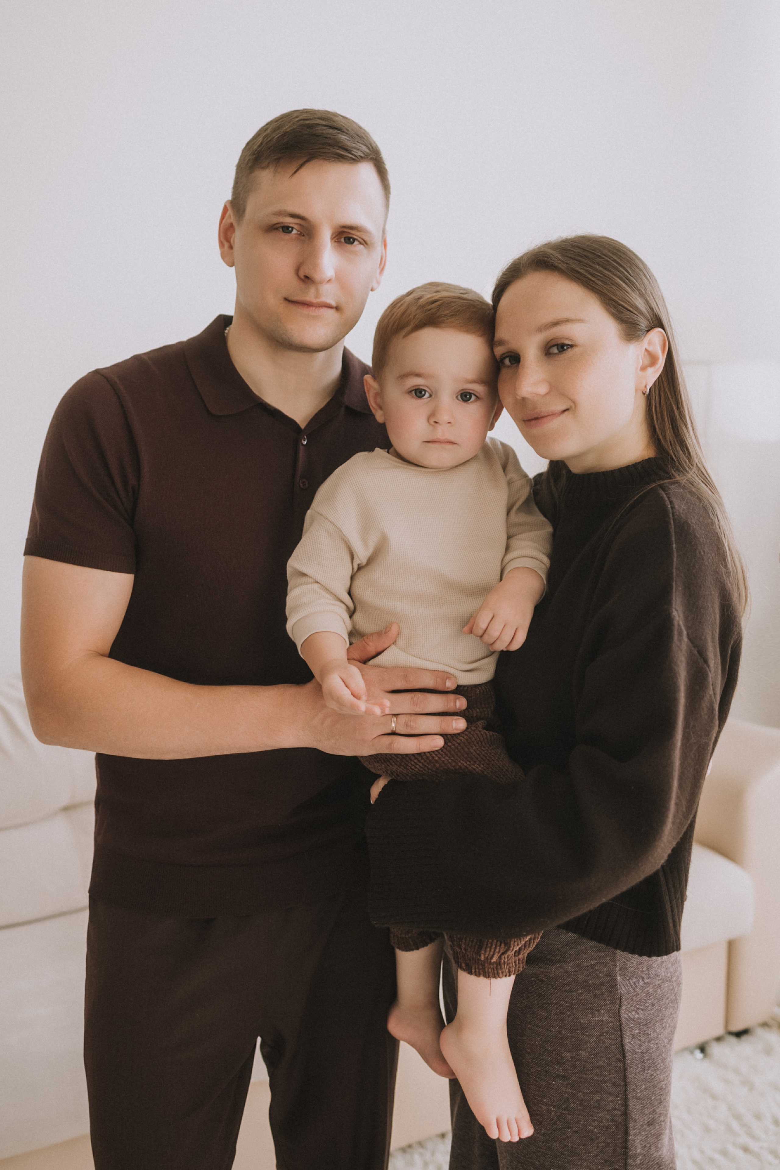 Максим, Алина, Савелий. Фотограф Нижний Новгород