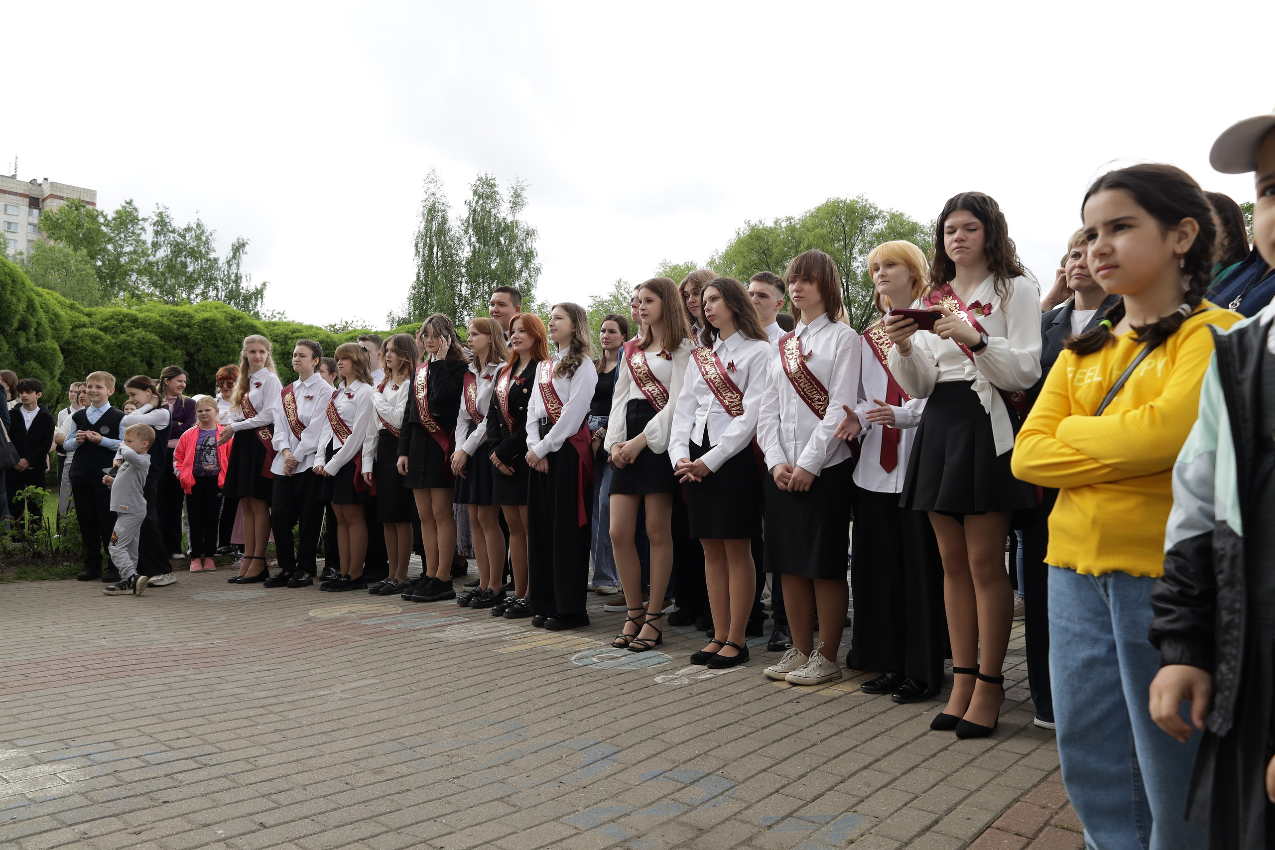 Последний звонок. Фотограф Надршина Лилия