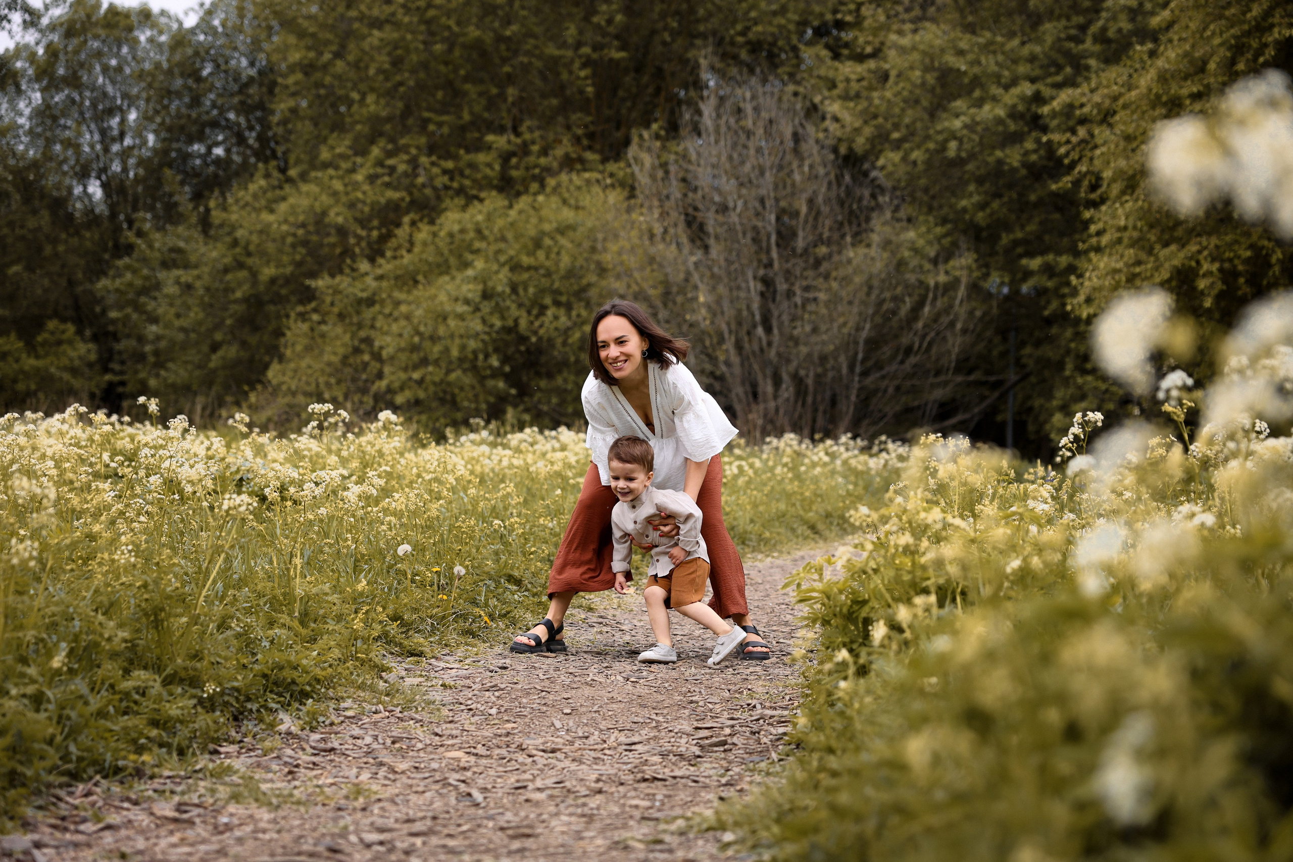 Прогулка в парке. Катя и Платон. Ваш семейный newborn и lifestyle фотограф в СПБ Наталья Журавлева