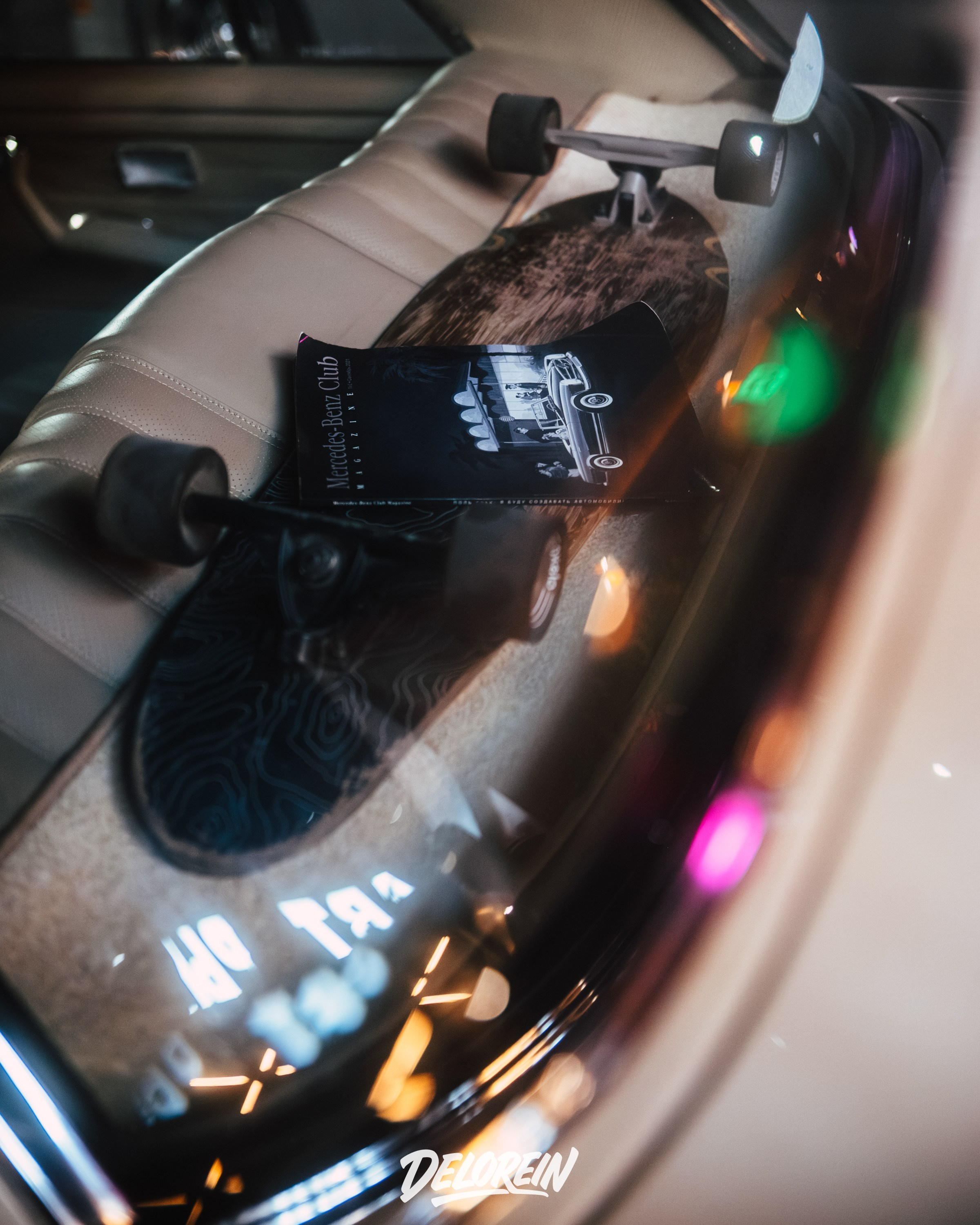 Mercedes-Benz W108 white @niko_laev. DeLorein