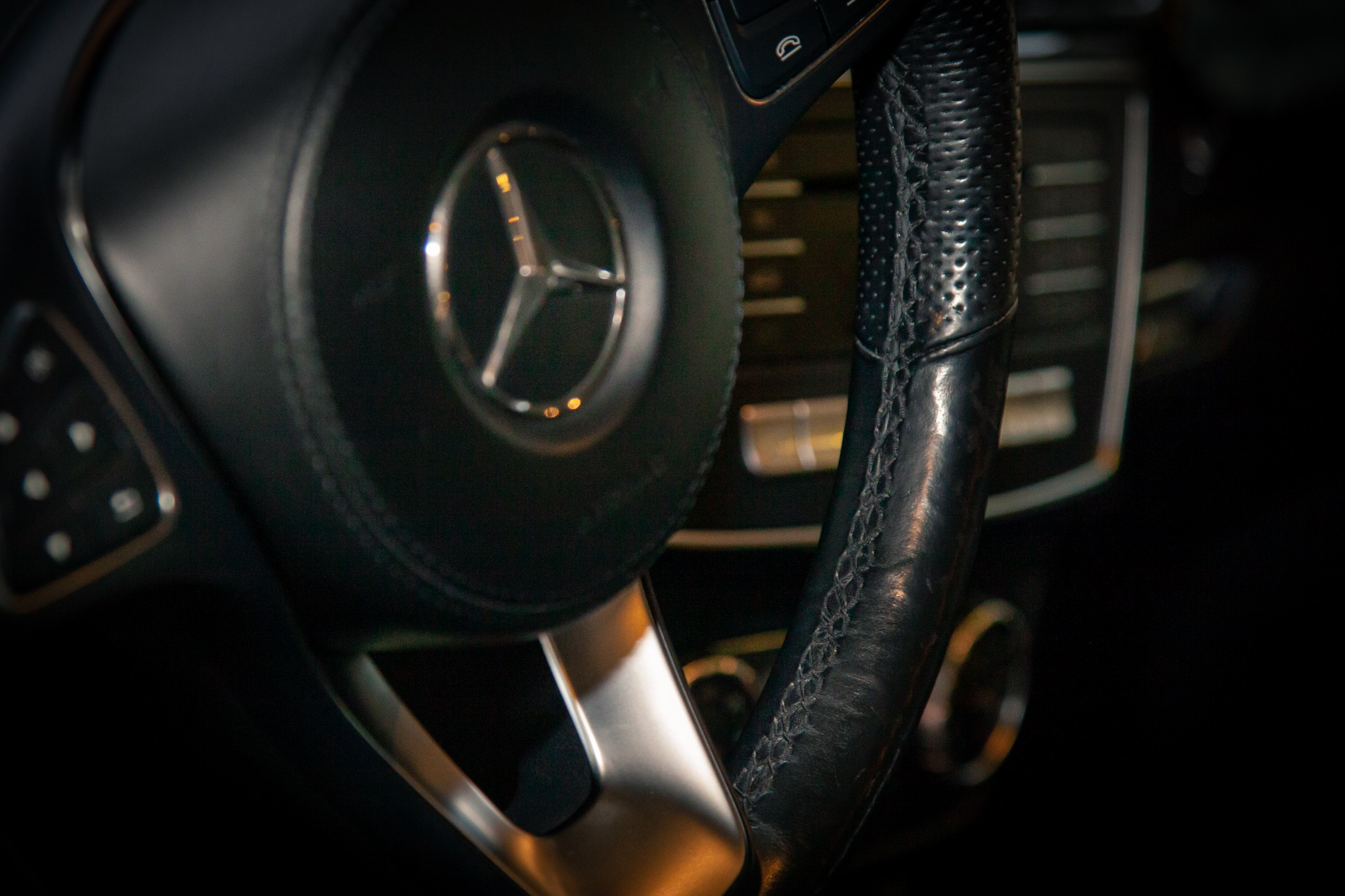 Детали интерьера Mercedes-Benz