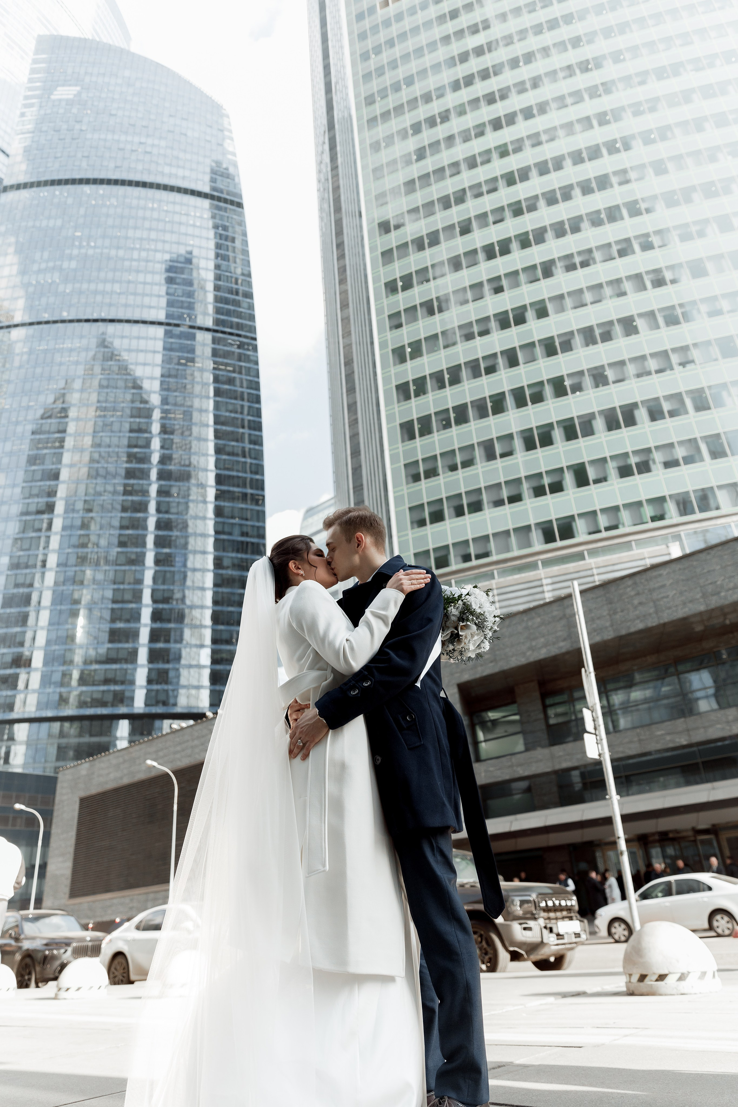 Паша&Настя (роспись Москва-сити Birds). Фотограф в Москве Юлия Хамзина