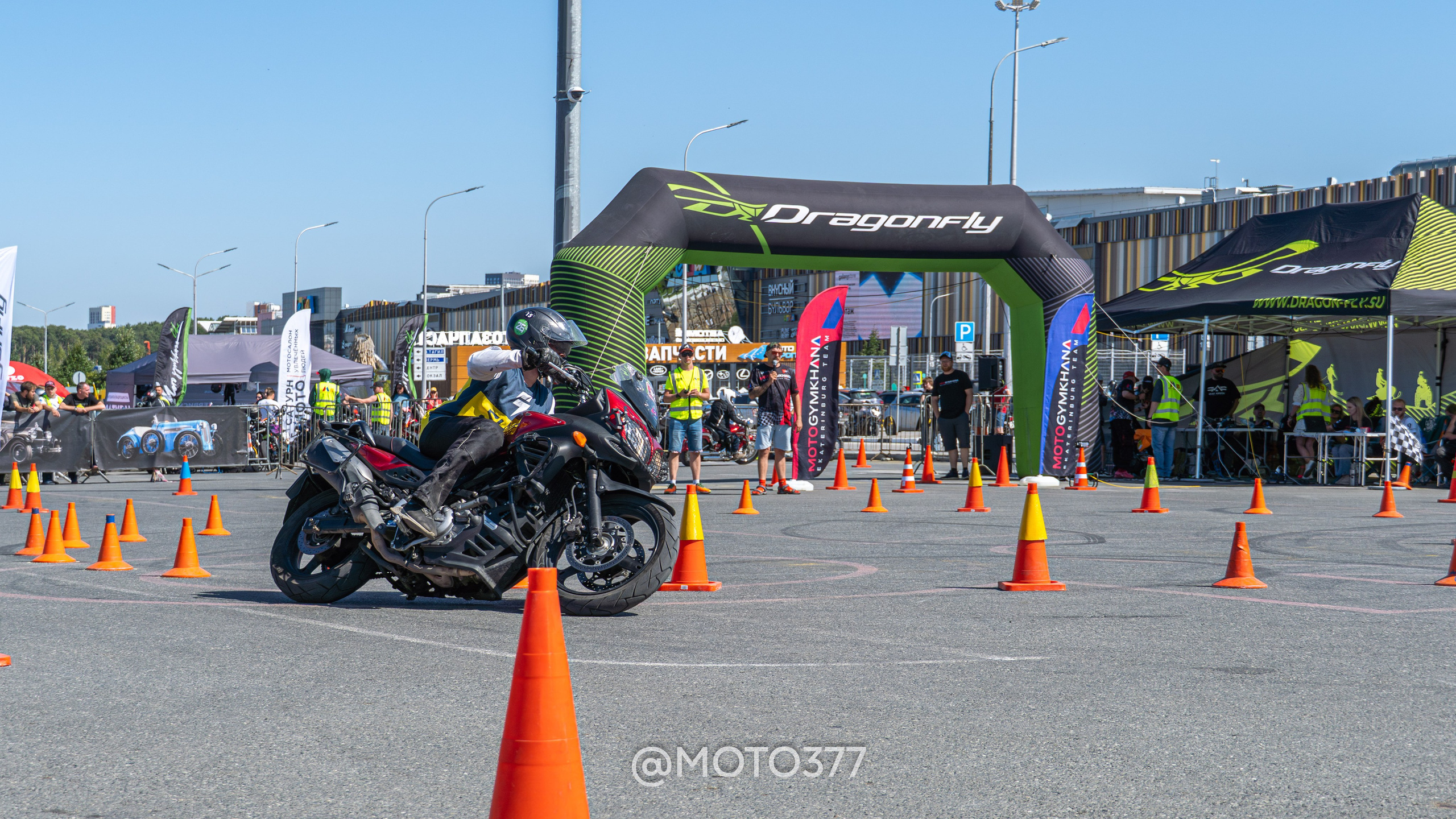 Motogymkhana CUP 1 Ekat 2025. Moto377
