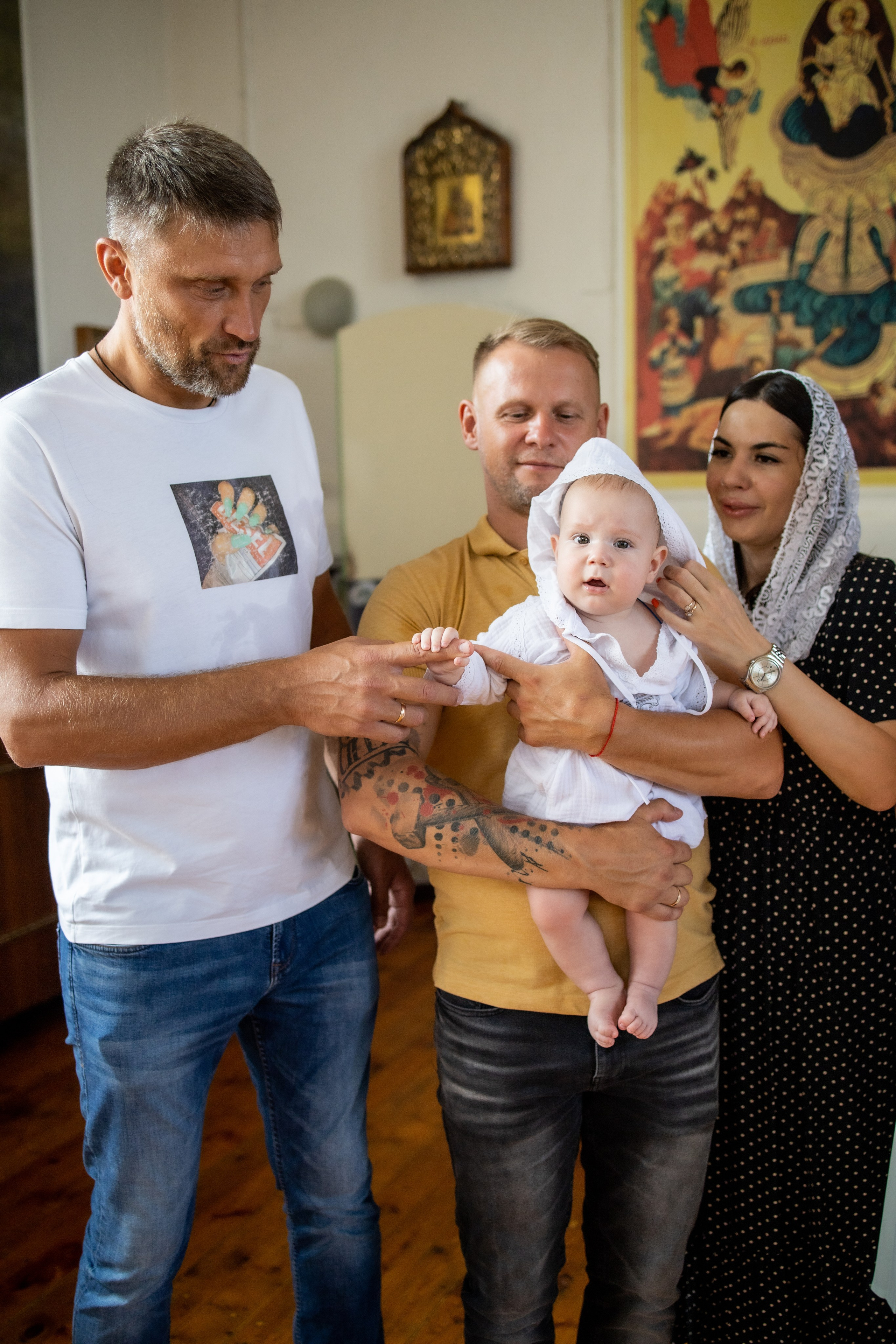 Крещение Вовочки. Фотограф Надежда Лукьянова