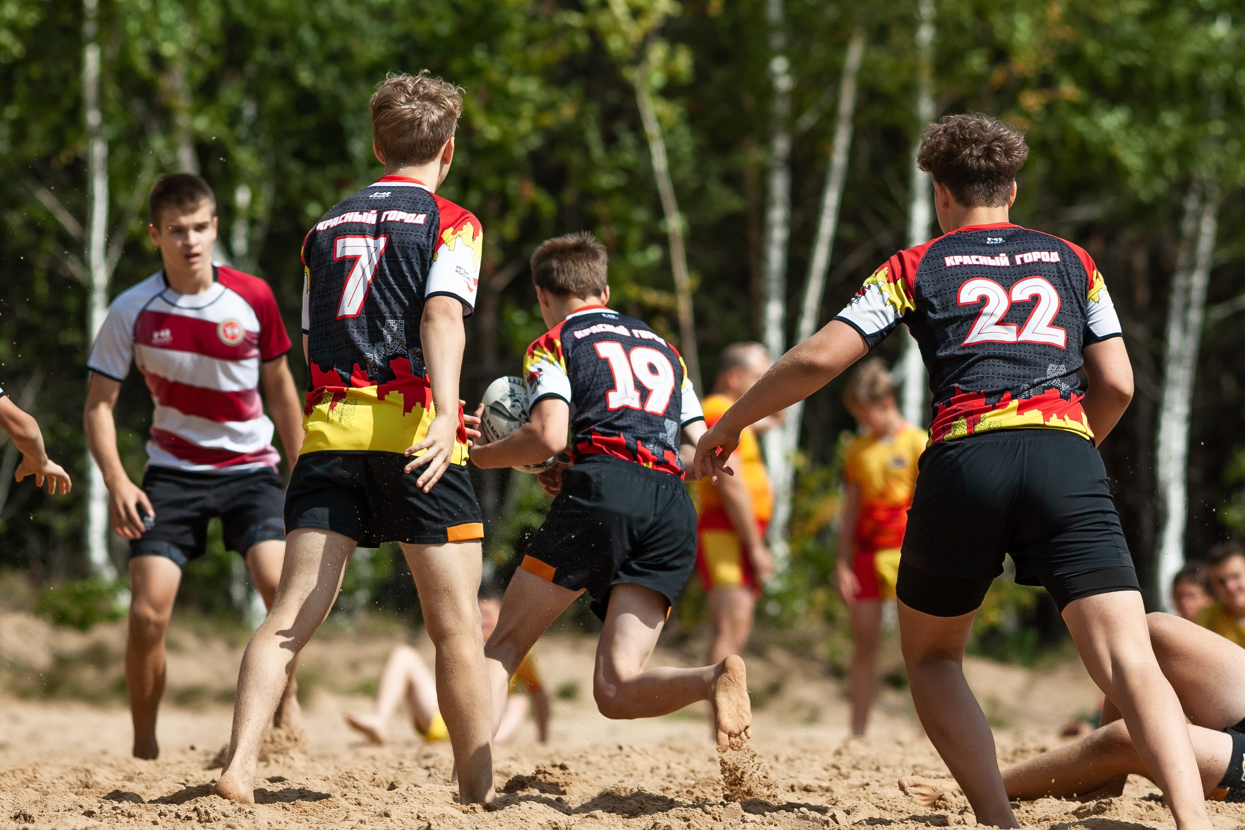 «Кубок «Молота» по пляжному Регби. Фотография
