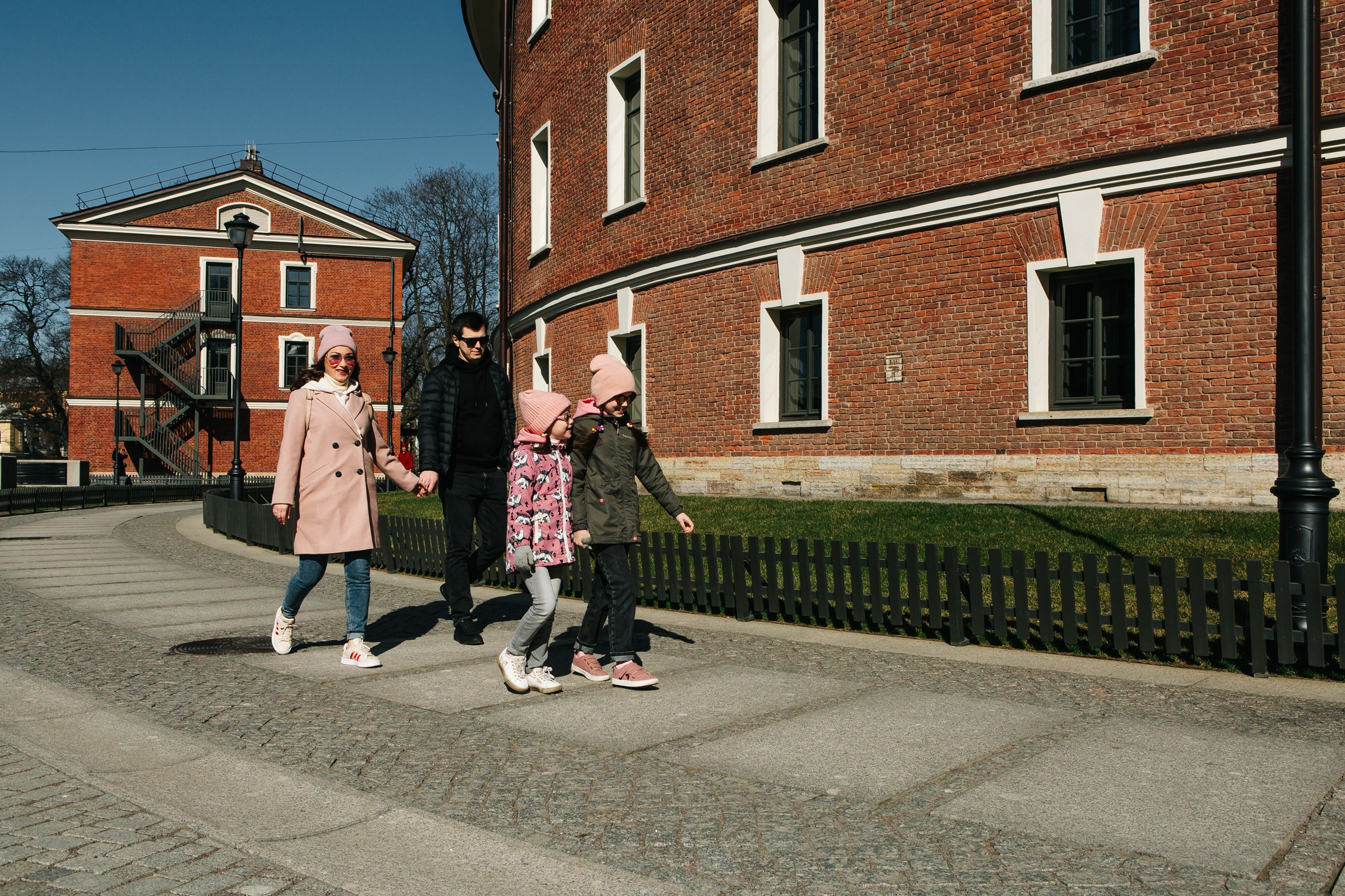 Лена, Сережа, Настя и Катюша. Семейный и портретный фотограф в Санкт-Петербурге