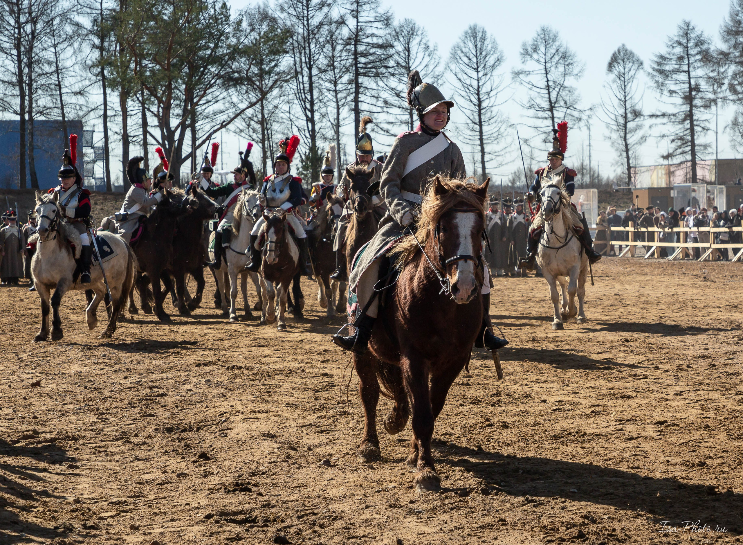 Реконструкция сражения 1812 года. Репортажный фотограф в Москве