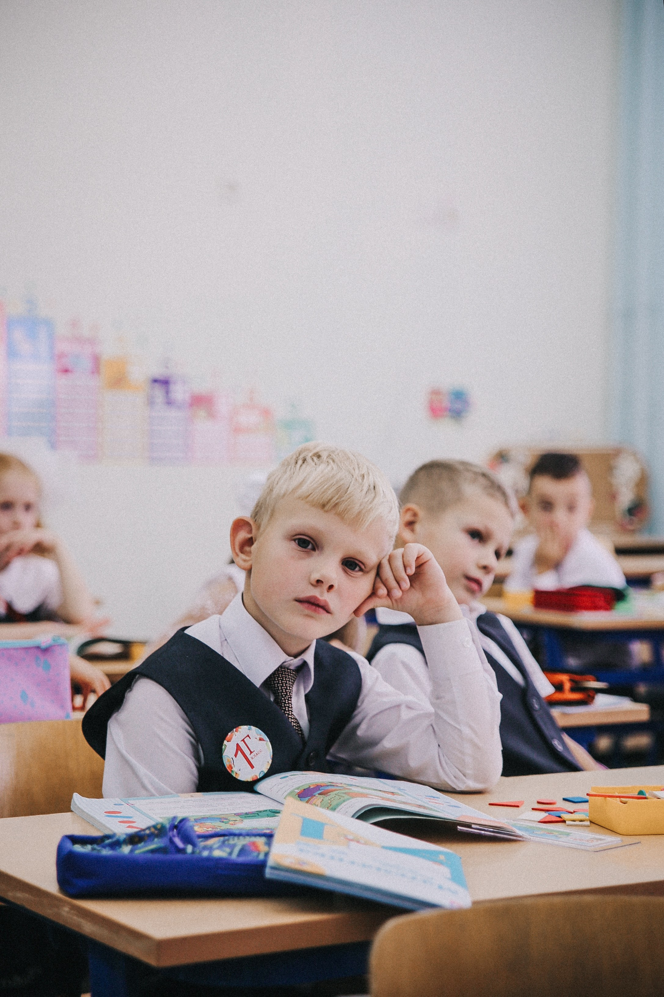 Первоклашки. Фотограф в Серпухове и Тарусе Ксения Царёва