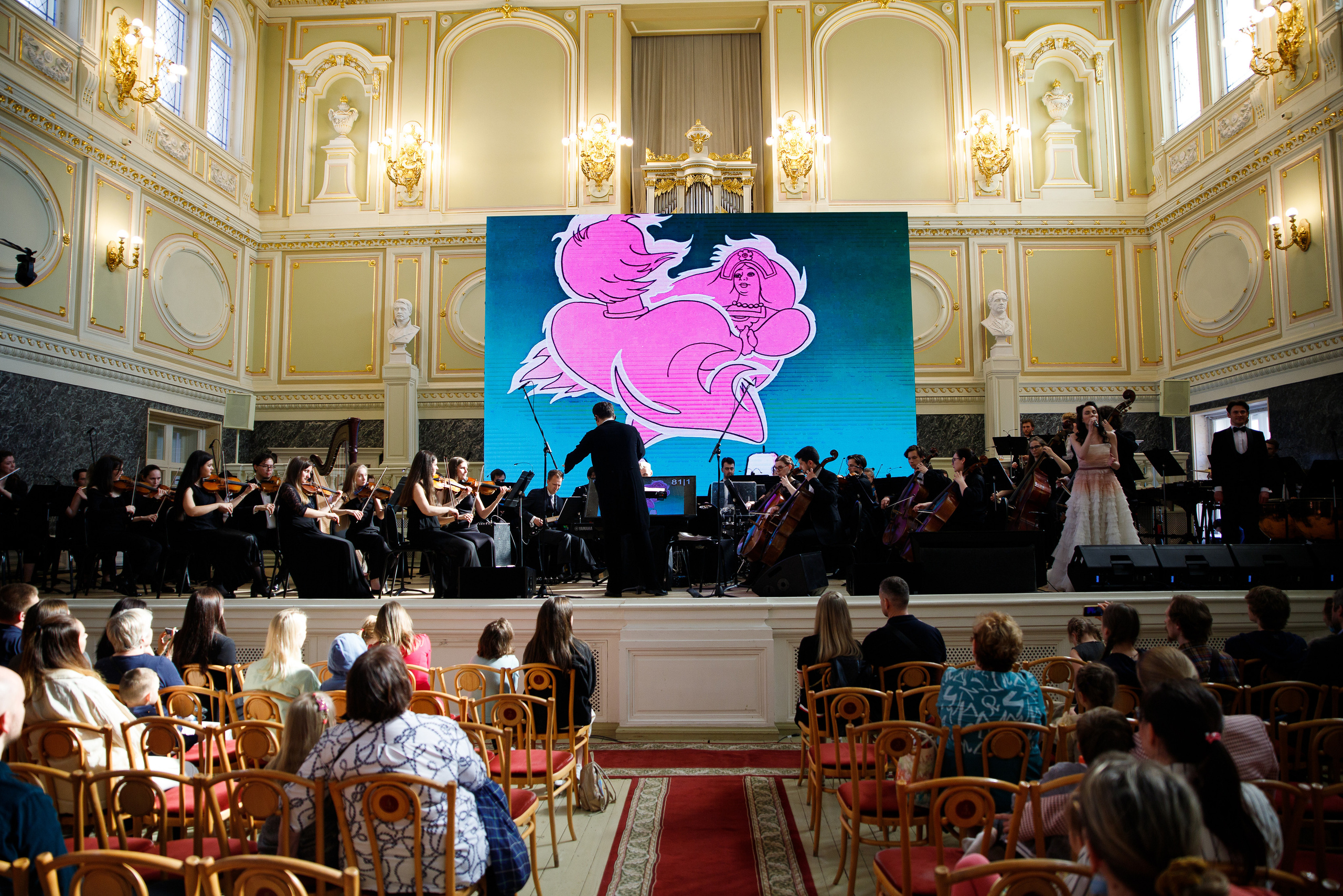 Всероссийский фестиваль мультконцертов. Мировая премьера. Портретный и репортажный фотограф Марина Кузьмина