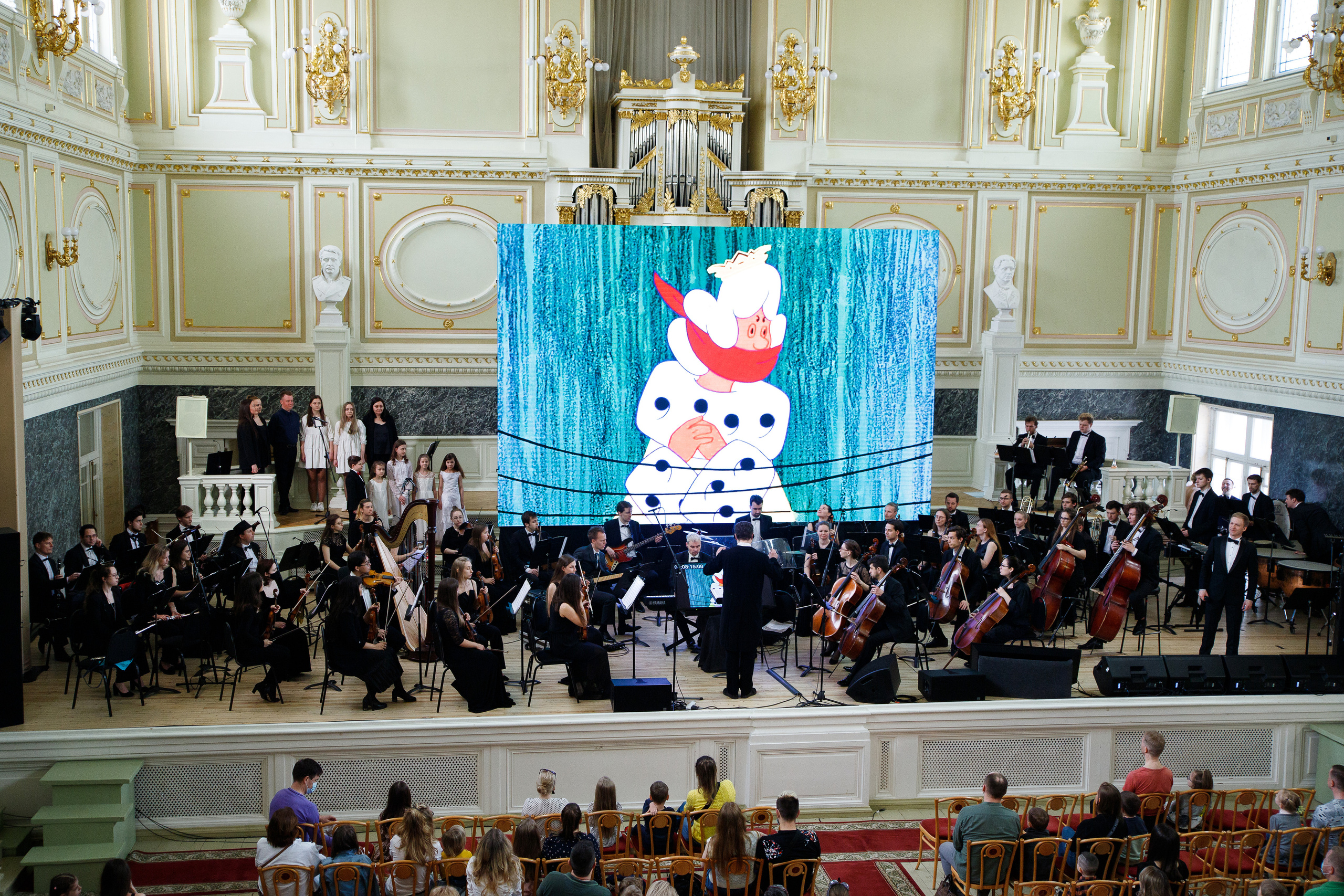 Всероссийский фестиваль мультконцертов. Мировая премьера. Портретный и репортажный фотограф Марина Кузьмина