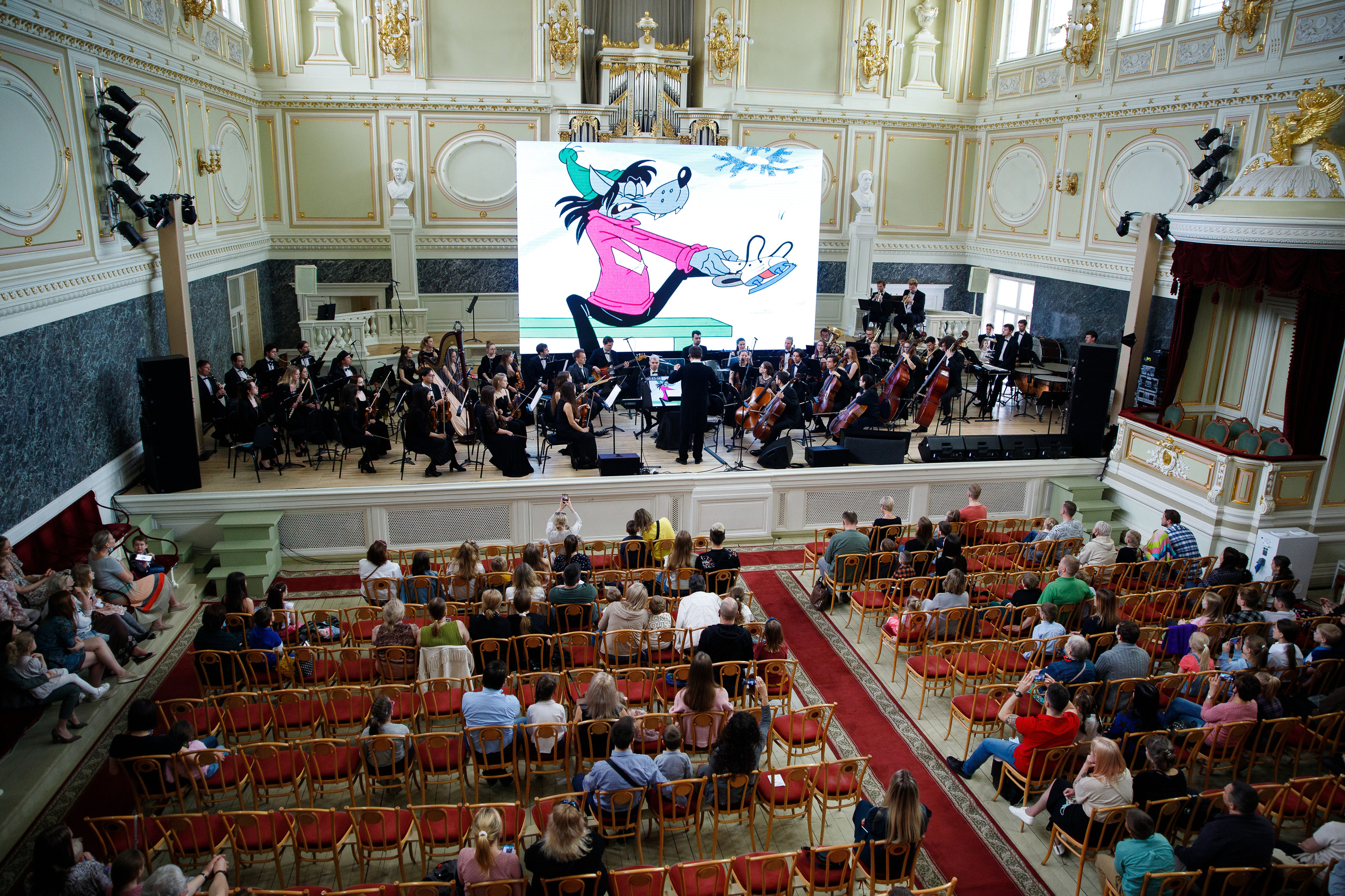 Всероссийский фестиваль мультконцертов. Мировая премьера. Портретный и репортажный фотограф Марина Кузьмина