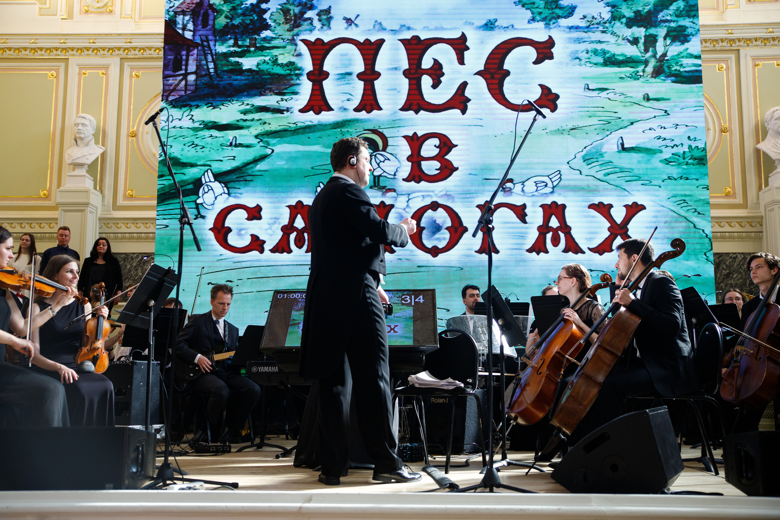 Всероссийский фестиваль мультконцертов. Мировая премьера. Портретный и репортажный фотограф Марина Кузьмина