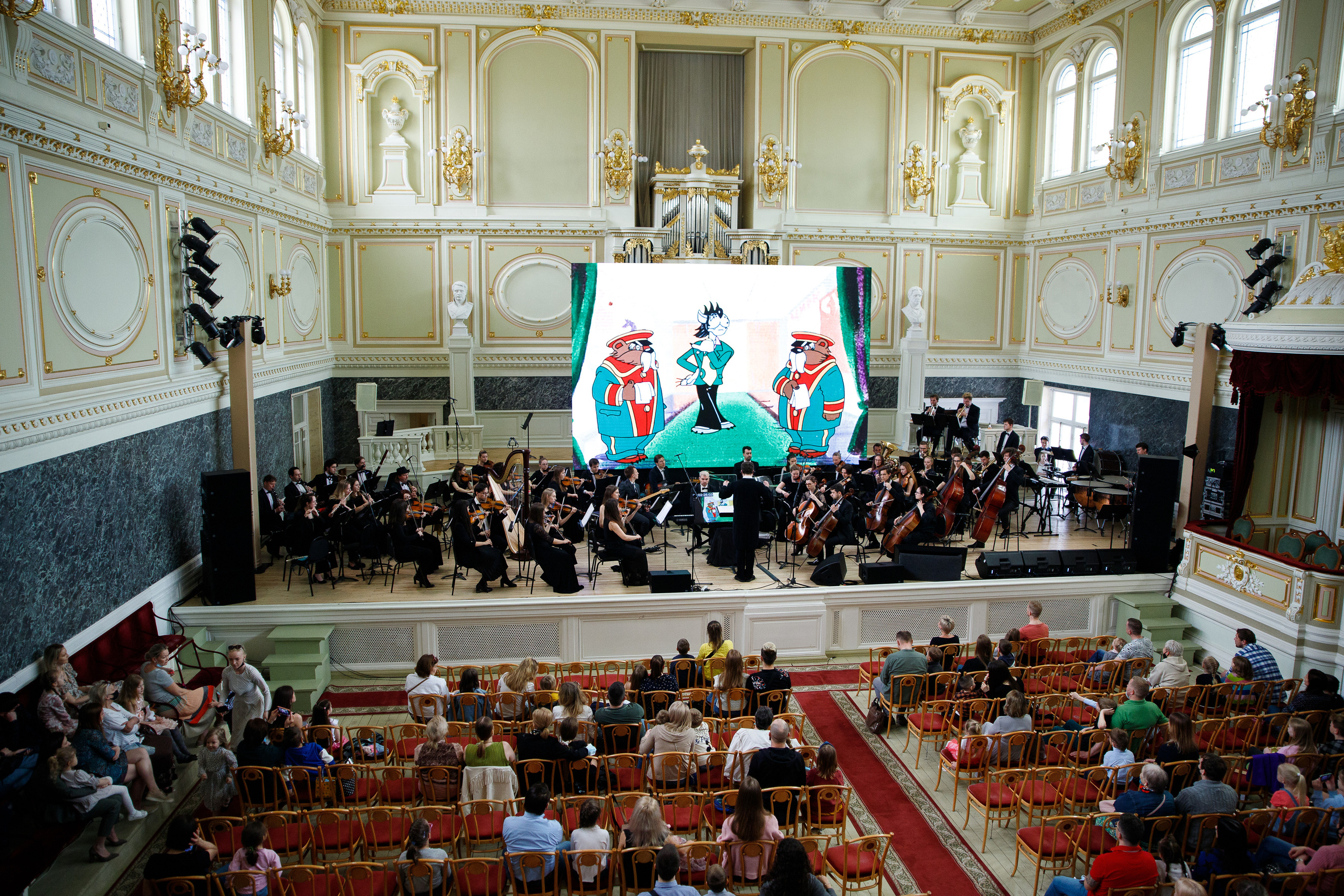 Всероссийский фестиваль мультконцертов. Мировая премьера. Портретный и репортажный фотограф Марина Кузьмина