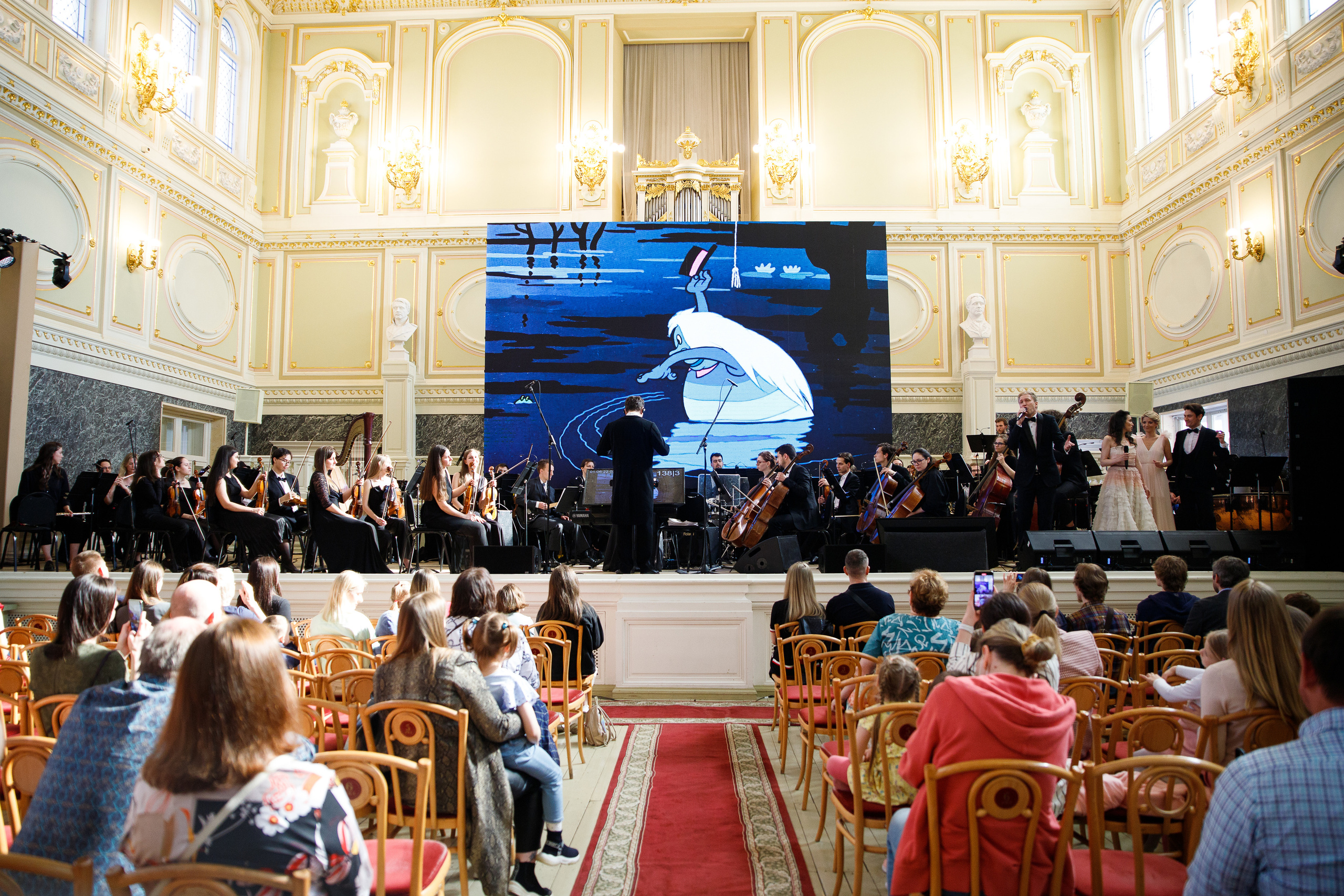 Всероссийский фестиваль мультконцертов. Мировая премьера. Портретный и репортажный фотограф Марина Кузьмина