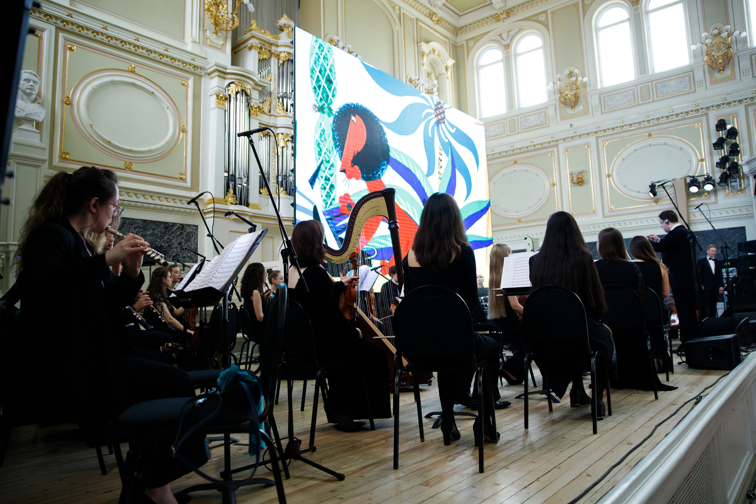 Всероссийский фестиваль мультконцертов. Мировая премьера. Портретный и репортажный фотограф Марина Кузьмина