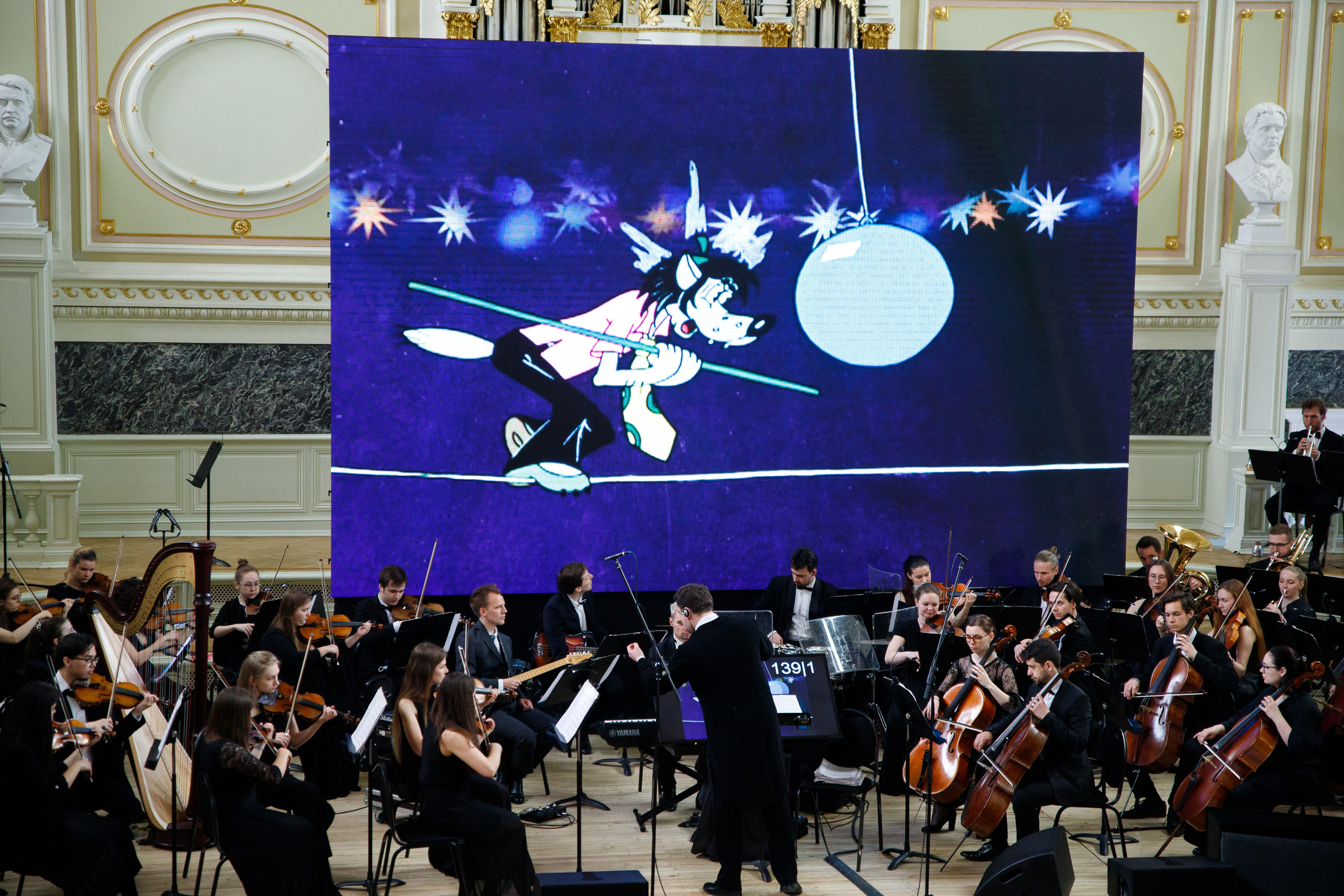 Всероссийский фестиваль мультконцертов. Мировая премьера. Портретный и репортажный фотограф Марина Кузьмина