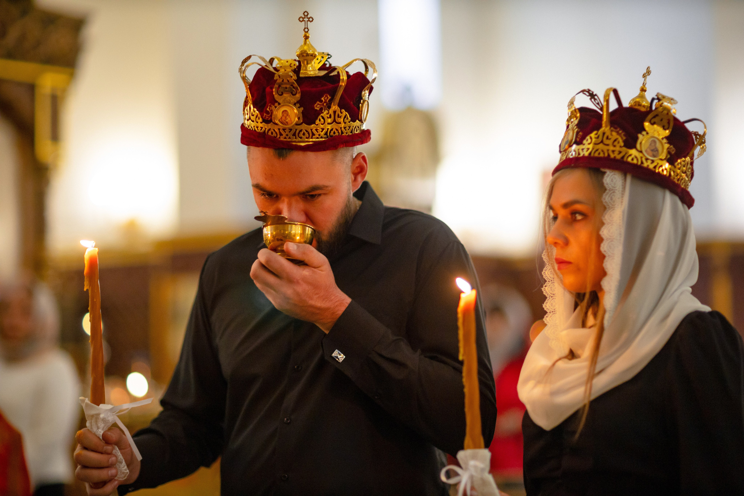 Венчание. Юля и Никита. Свадебный и семейный фотограф в Магнитогорске Катя Буряк