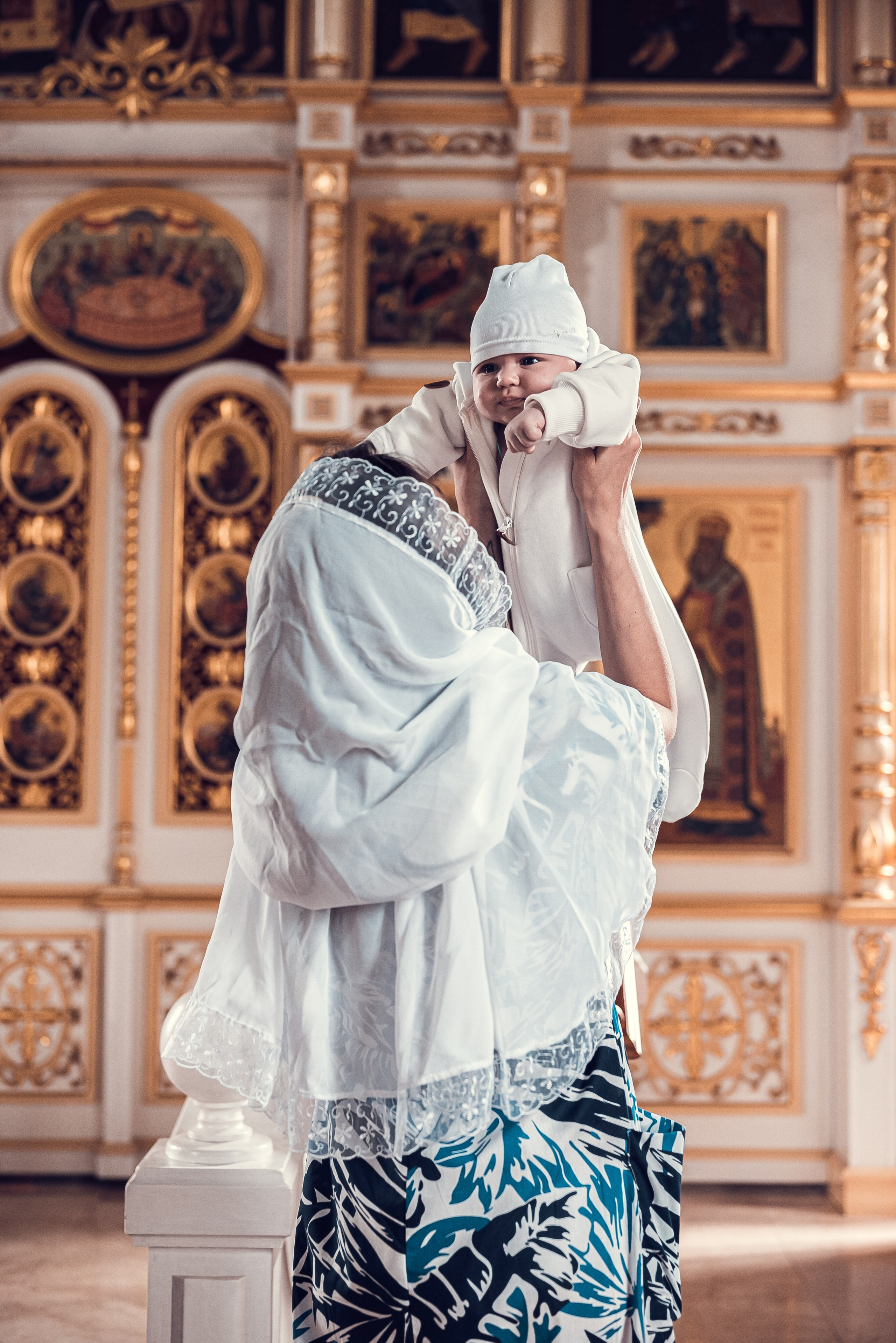 Крещение Павла. Семейный и детский фотограф Москва