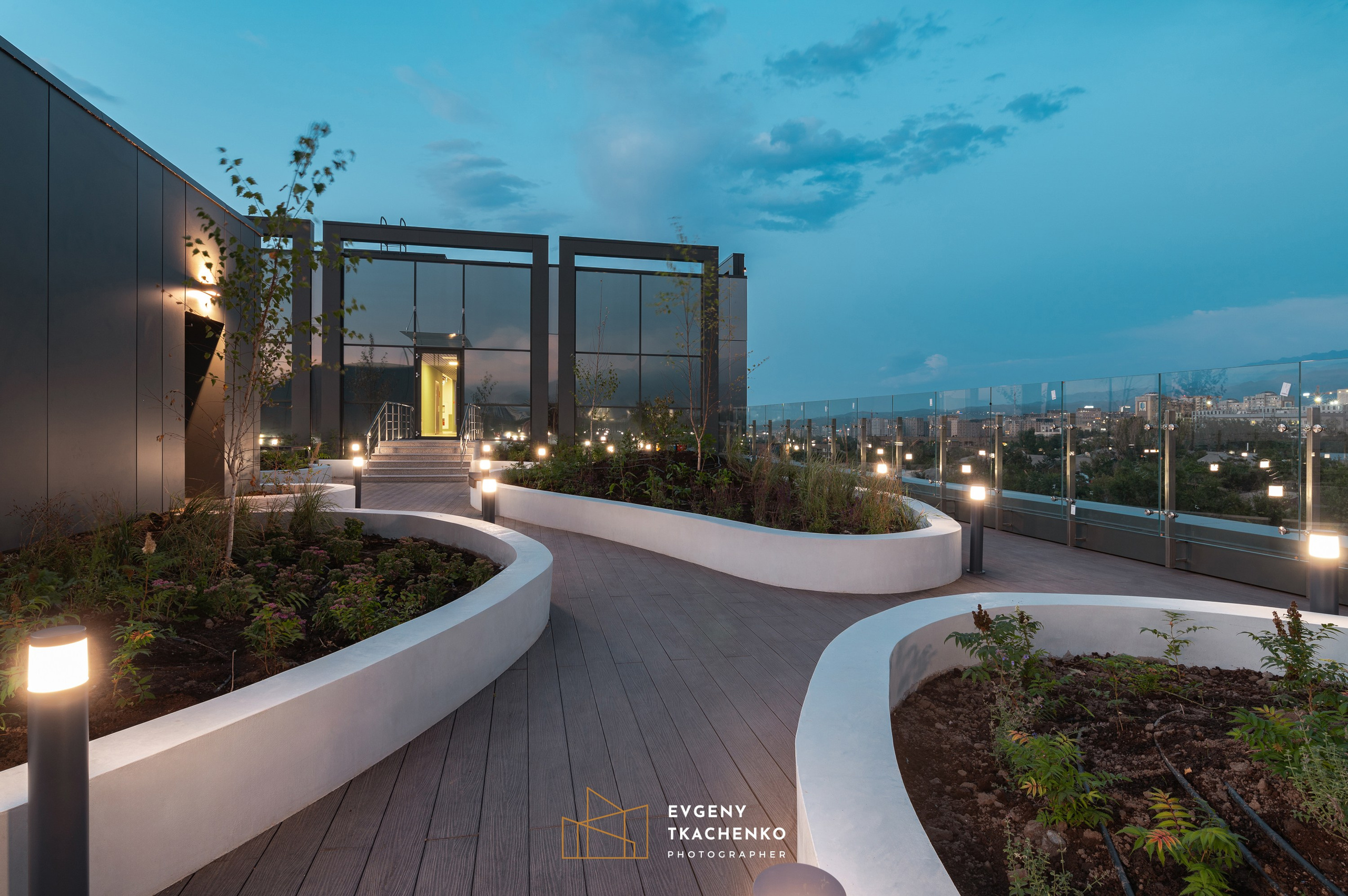 Общежитие университета NarXoz в Алматы. Архитектурный и интерьерный фотограф в Казахстане