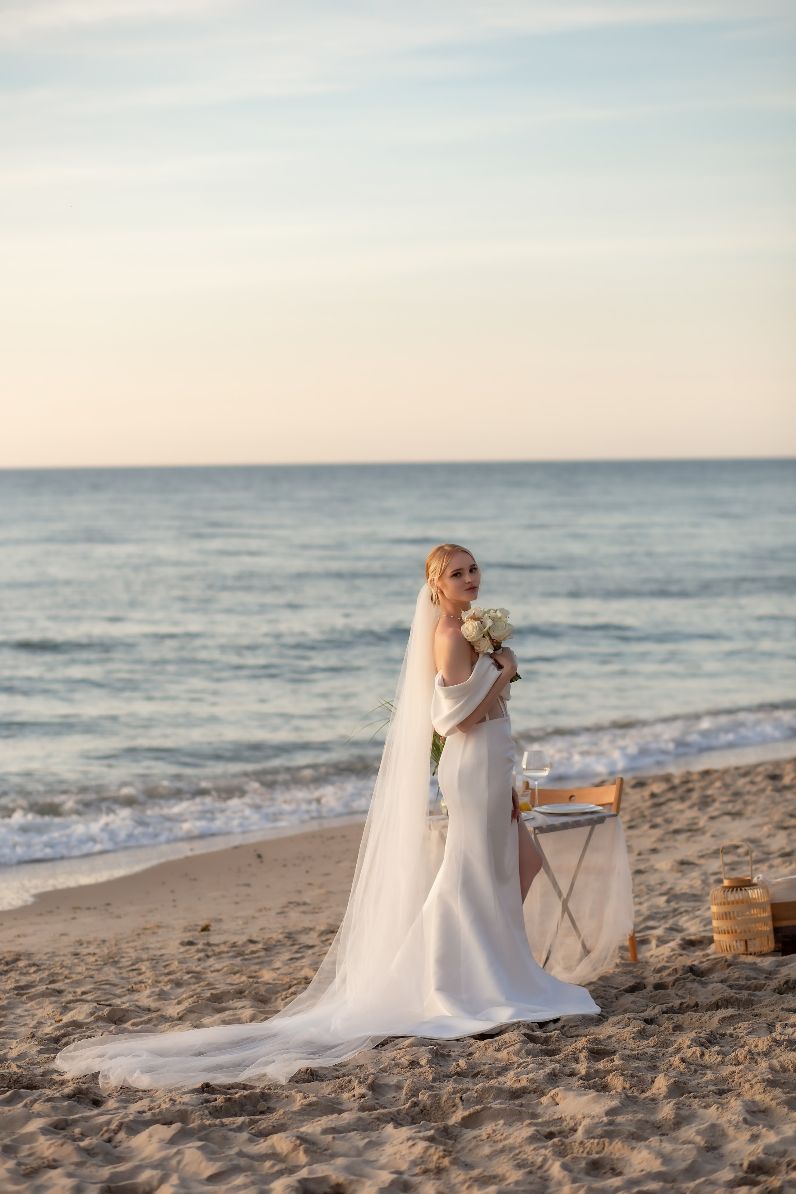 Александра и Влад. На закате. Фотограф в Калининграде Решетникова Алина
