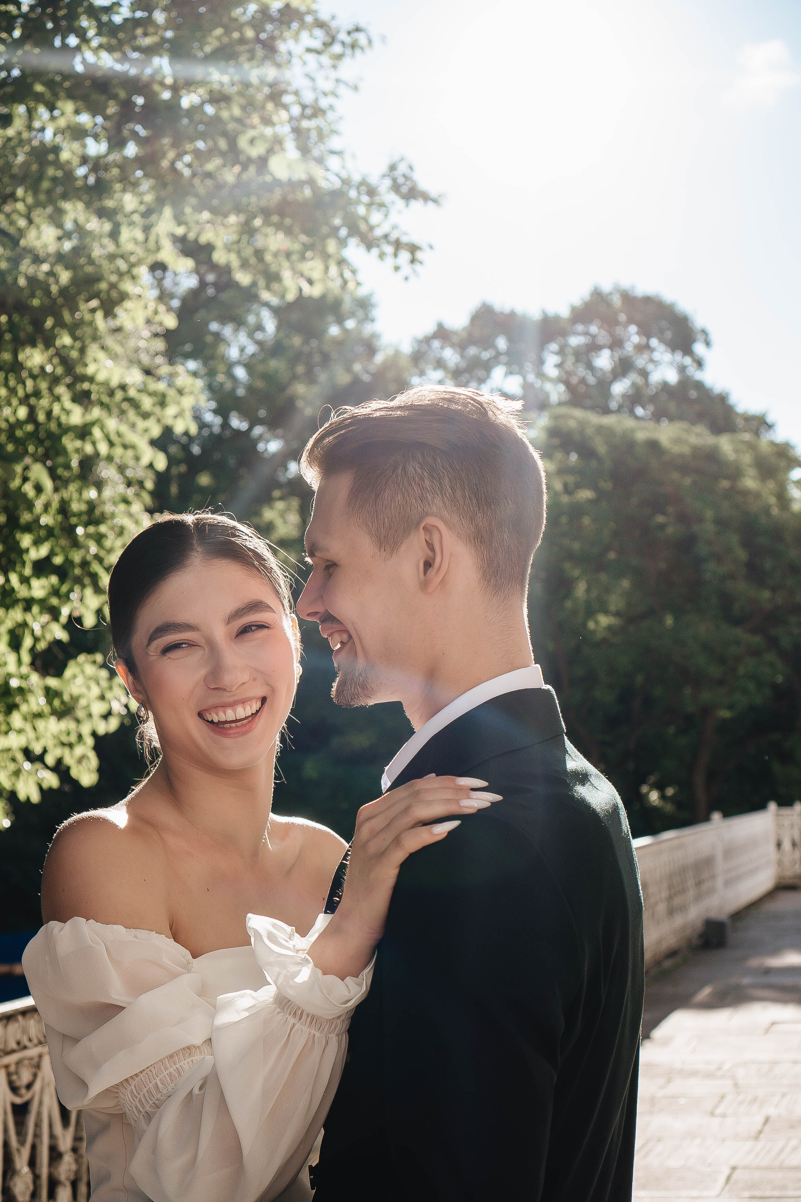 СВАДЕБНАЯ СЬЕМКА НА РАССВЕТЕ НА ЕЛАГИНОМ ОСТОРОВЕ. Профессиональный фотограф, Санкт-Петербург — Виктория Богомолова