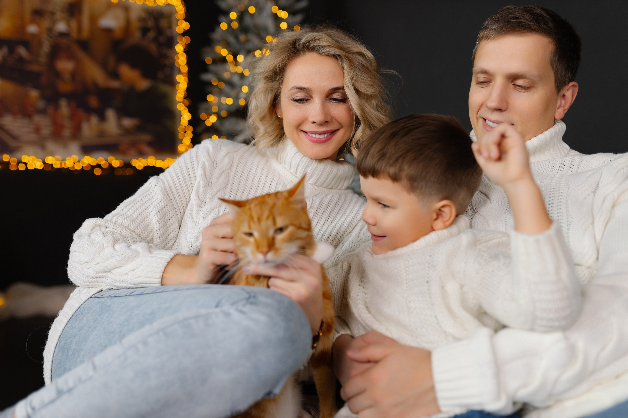 Семейная новогодняя съемка. Свадебный фотограф в Минске/Беларуси Сергей Спиридонов