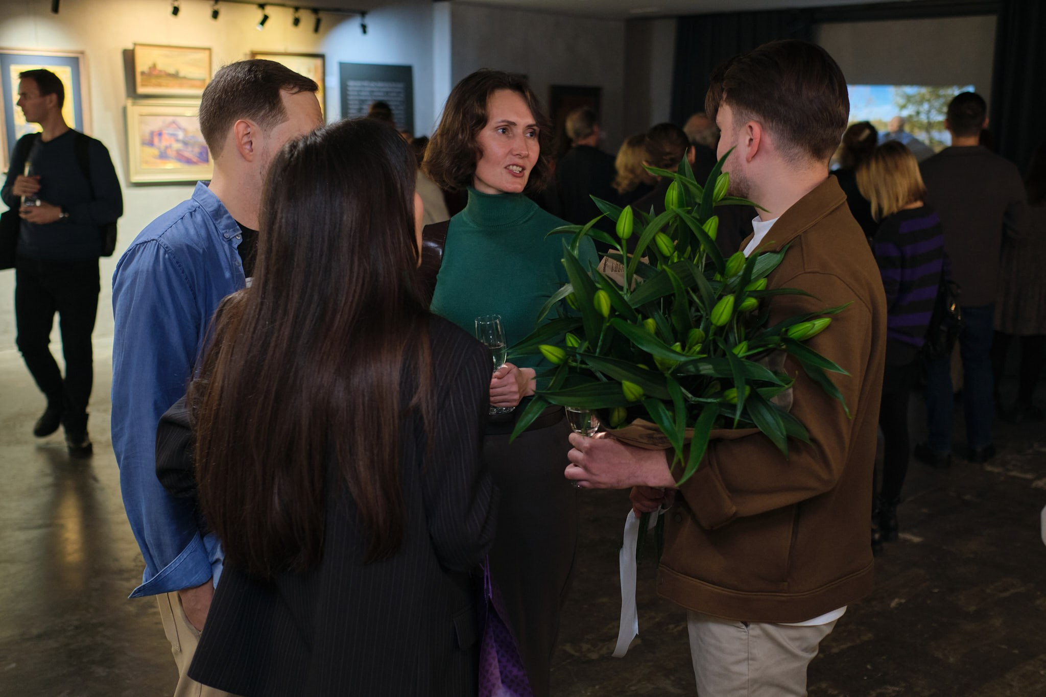 Выставка работ Станислава Бычкова. Организация фото/видео съемки, Москва