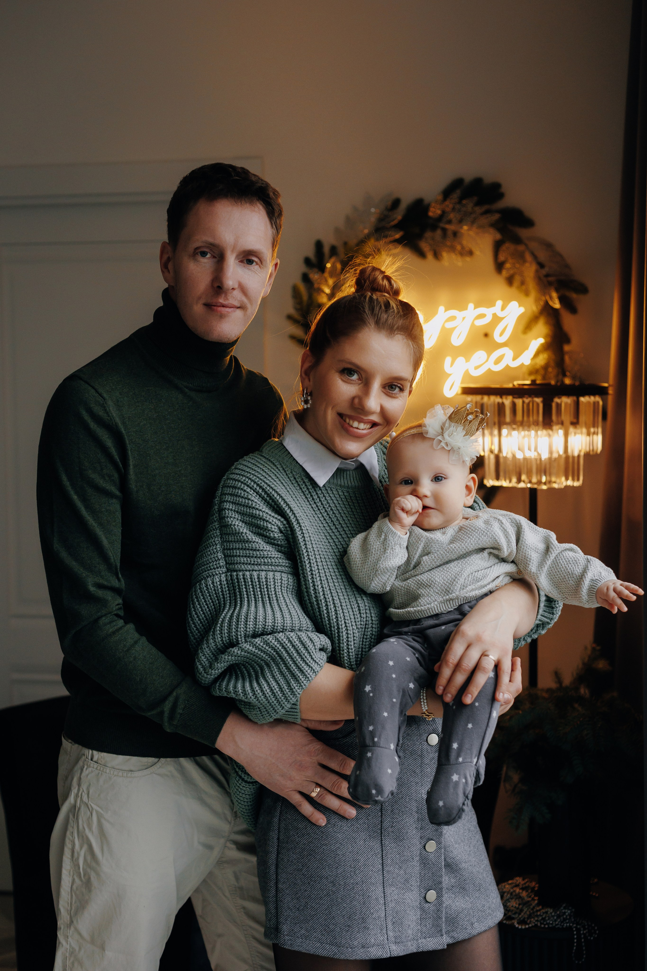 Семейная новогодняя фотосессия Витебск. Свадебный и семейный фотограф Витебск, Минск, Андрей Павлов