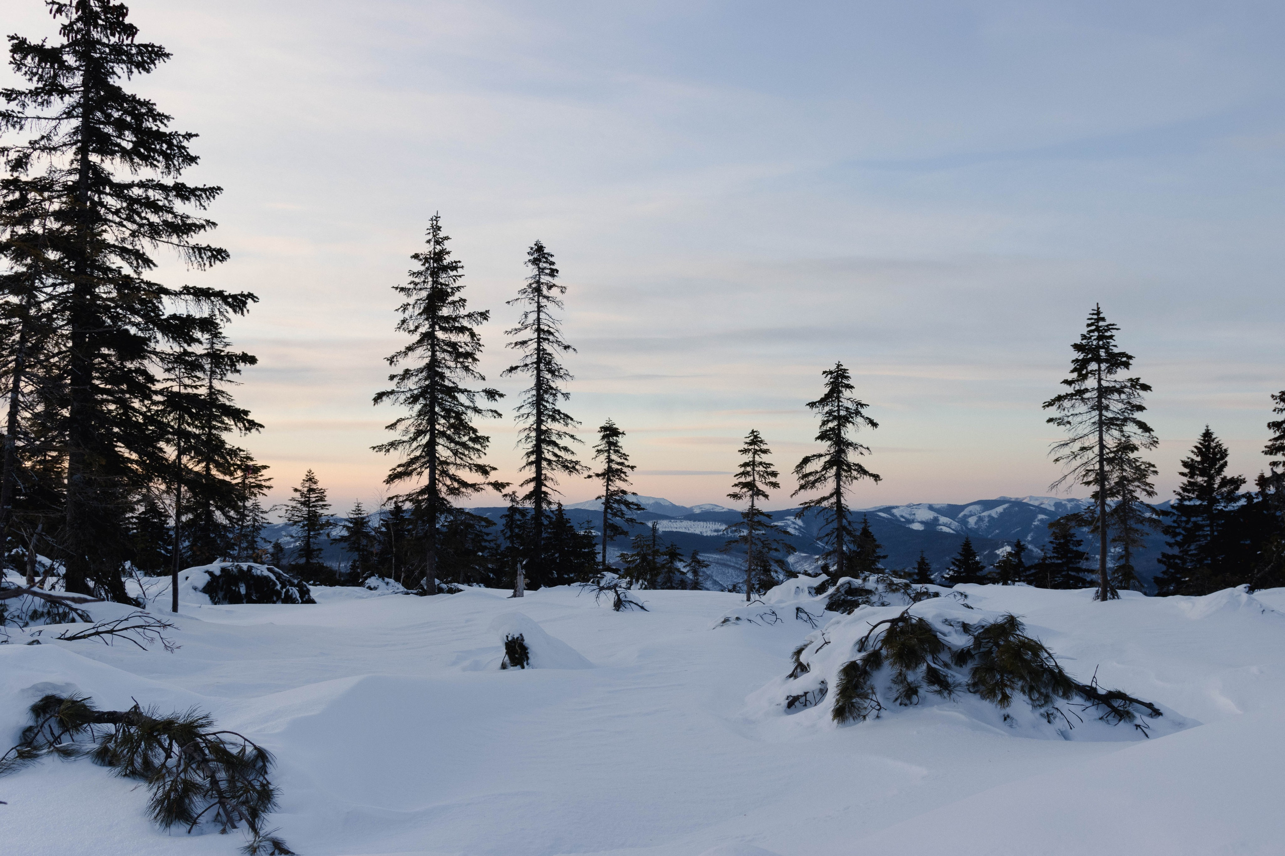 на пути к г. Черничной
