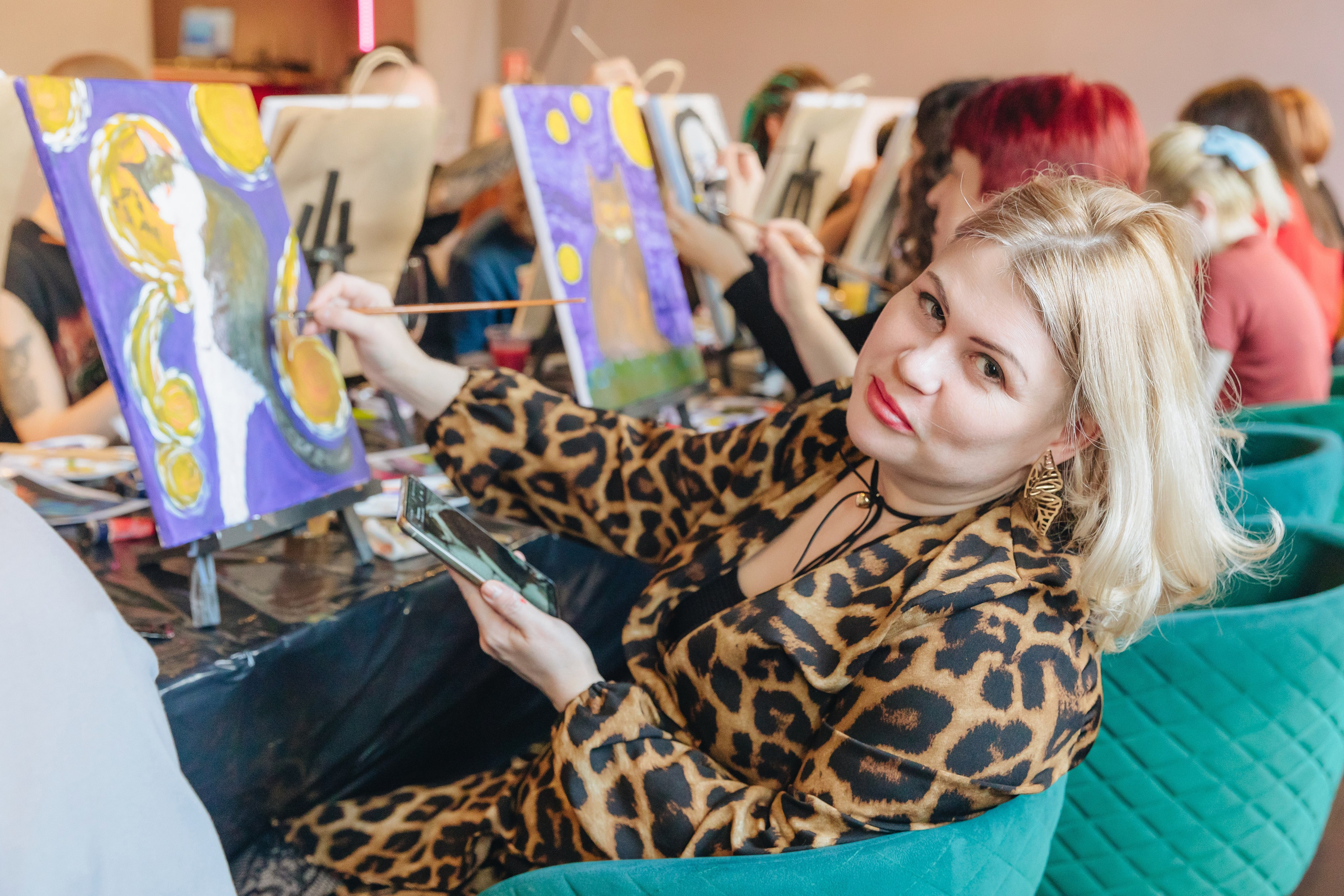 Арт-вечеринка. Семейный фотограф в Санкт-Петербурге Ева Маркова