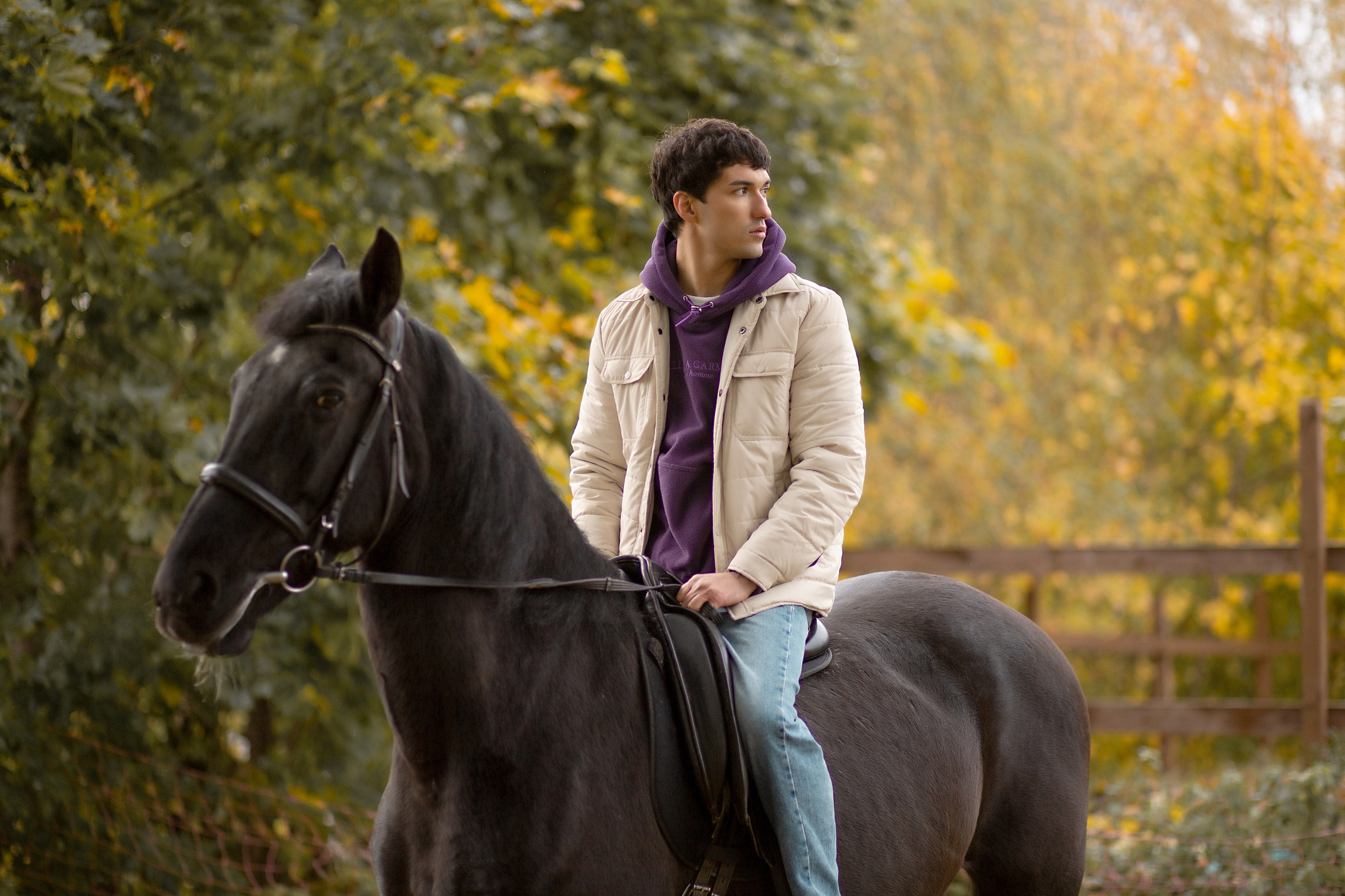 Рустам и Жасмин. Фотосессия с лошадьми в Нижнем Новгороде