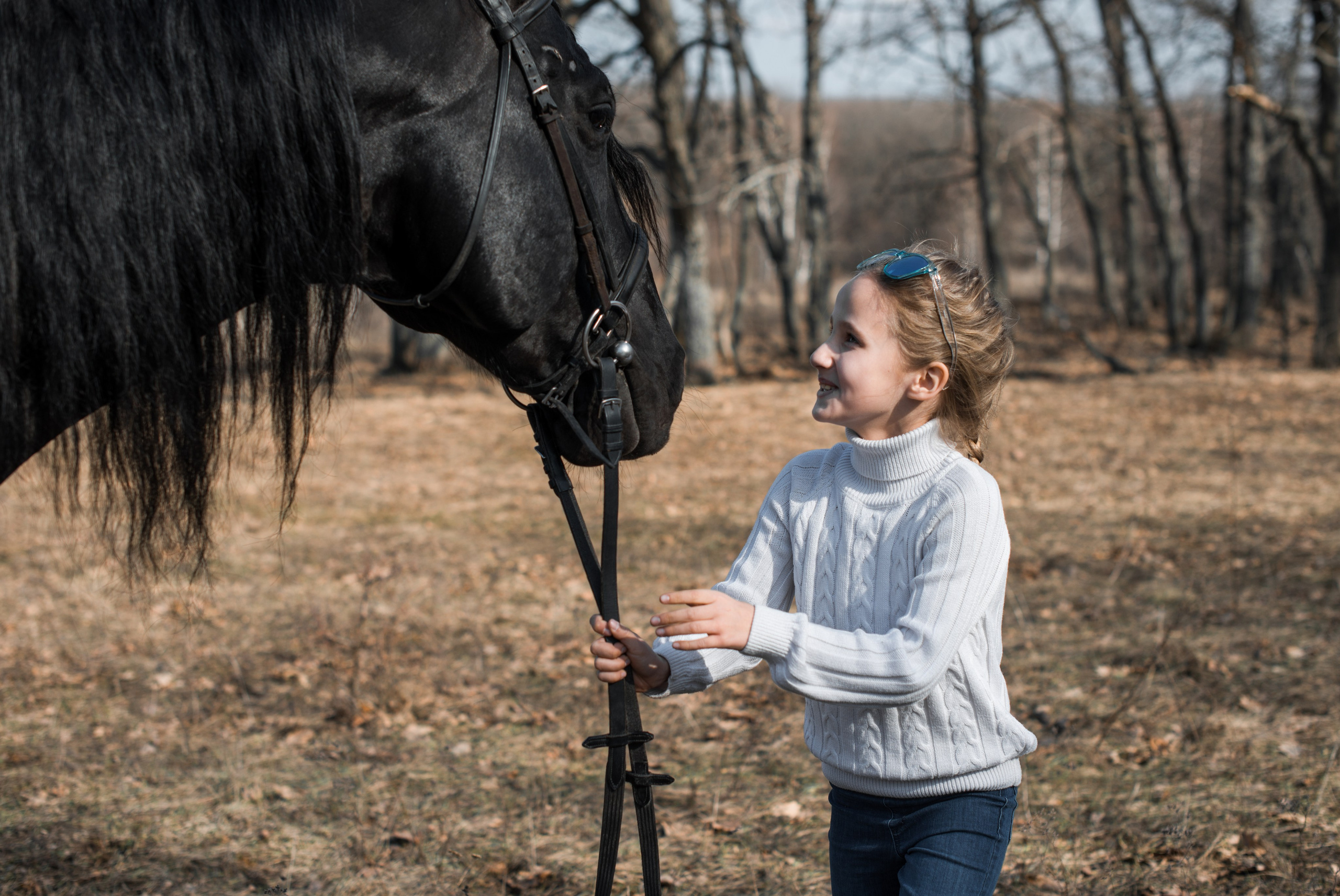 Дети и лошади. Конный фотограф в Саратове Юлия Иванова
