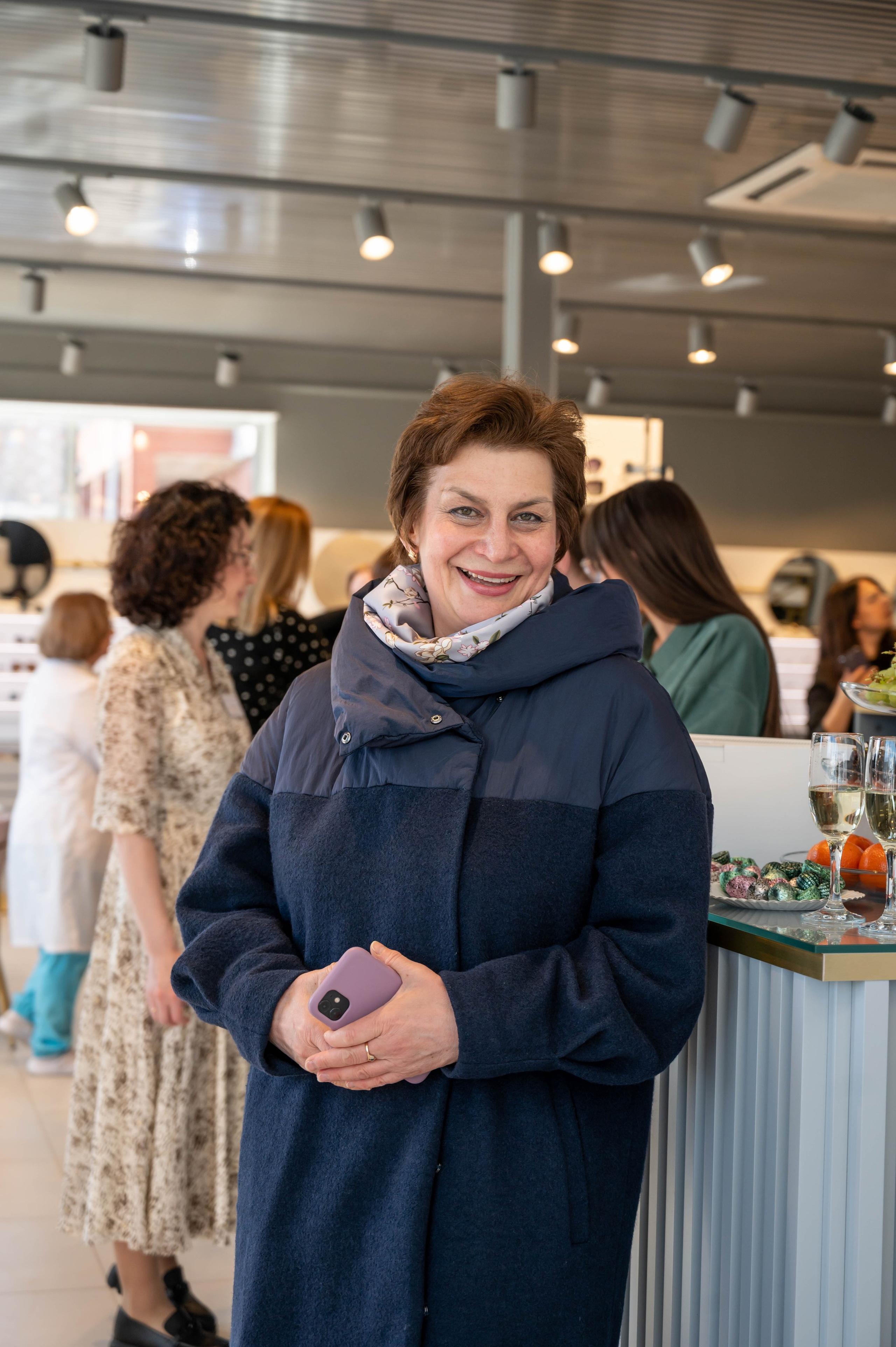 Съёмка открытия оптики