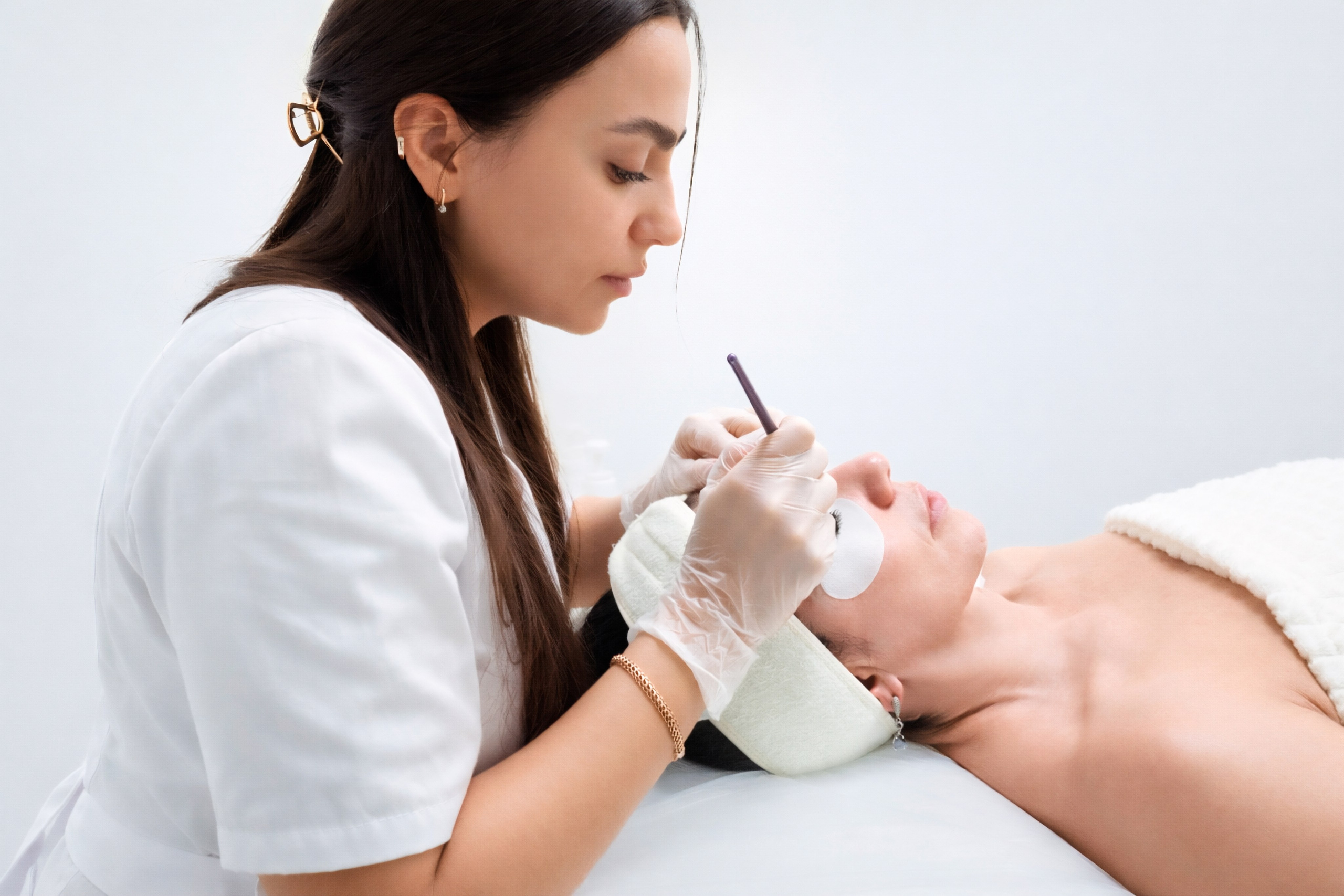 Съёмка для салона красоты Сахар и воск. Портретный фотограф в Москве Фарид Леонов