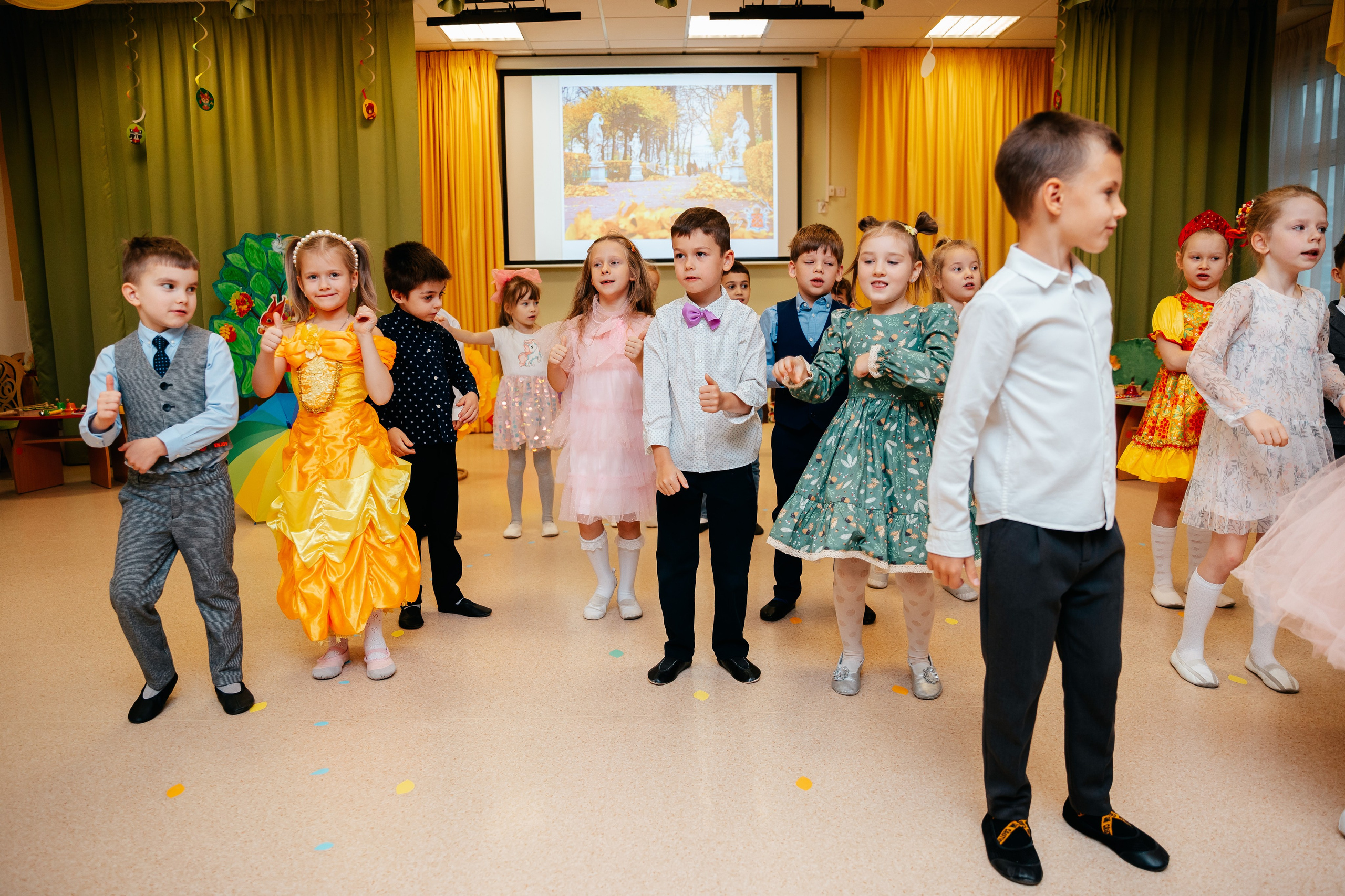 Утренник «Осенний Петербург». Семейный lifestyle фотограф в Санкт-Петербурге Людмила Пахомова