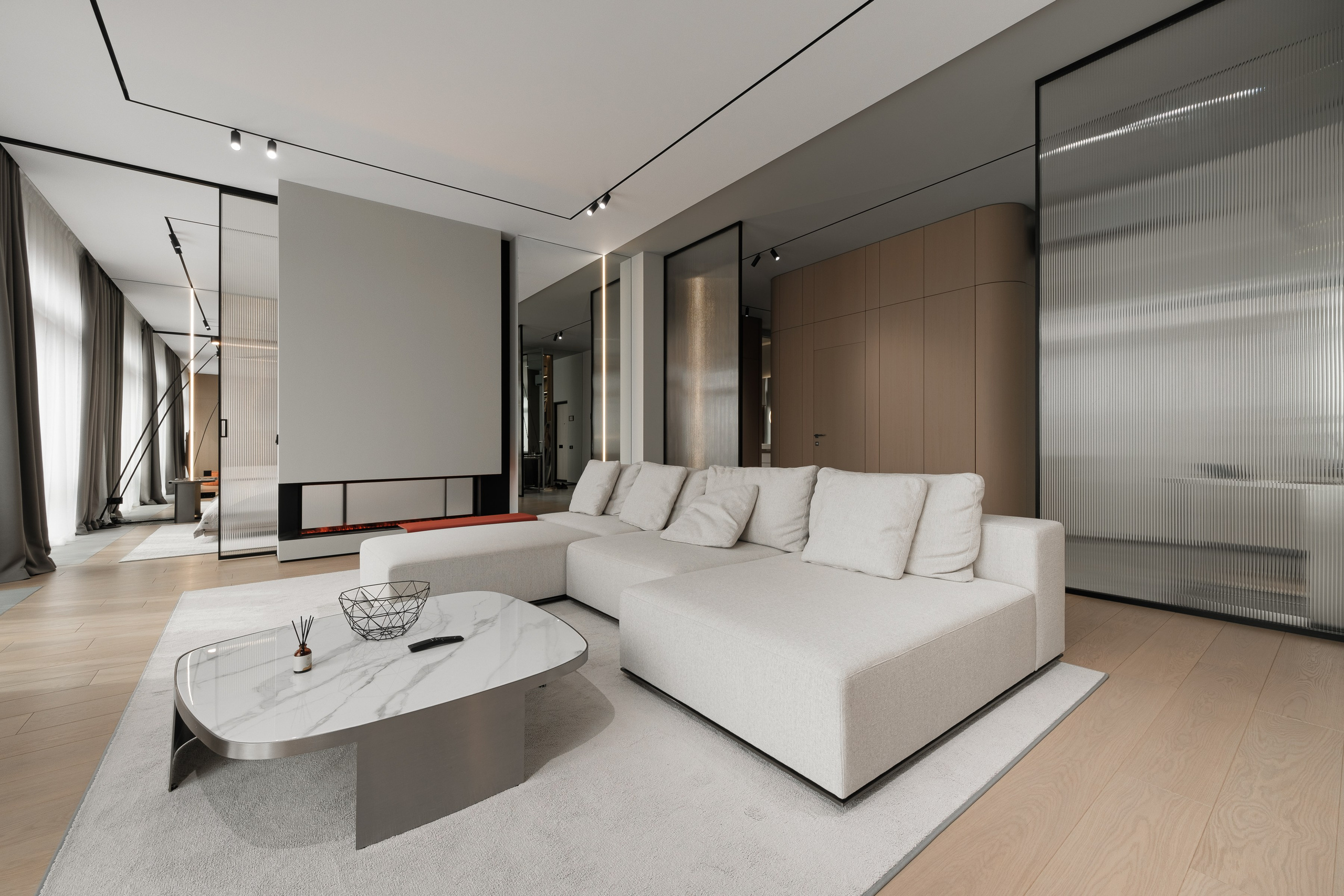 Дизайн квартиры, ЖК Петровская доминанта. Интерьерный фотограф и видеограф в Санкт-Петербурге Вадим Балбашевский