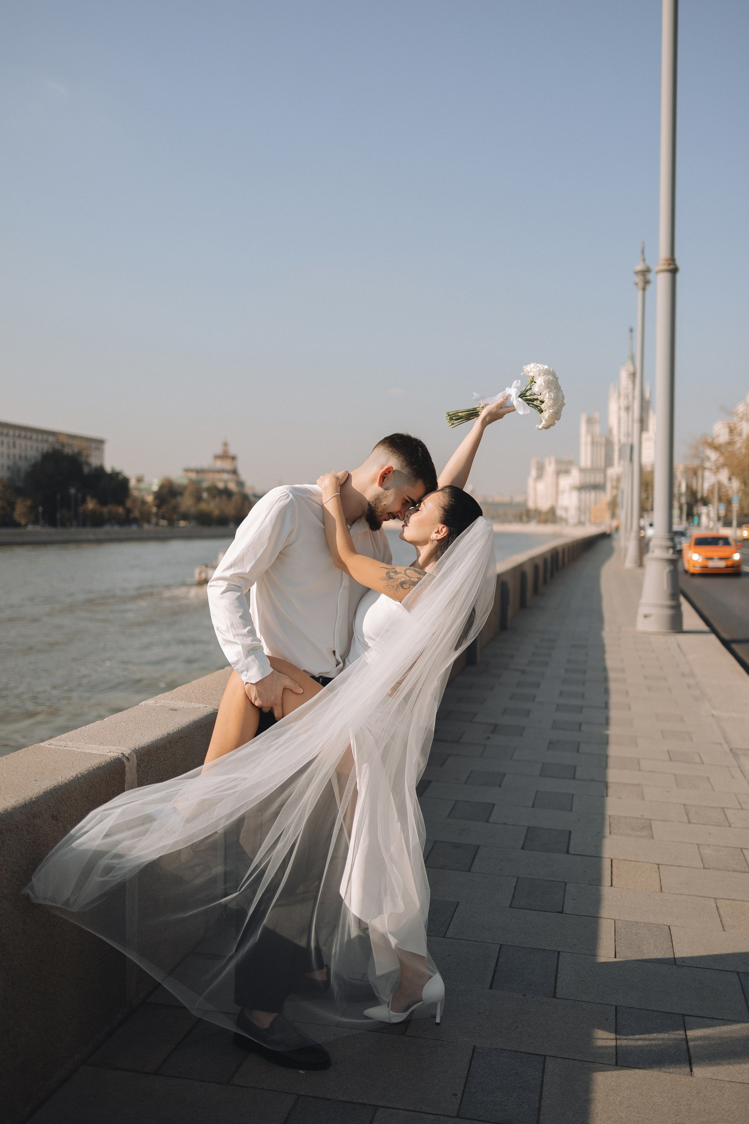 Милена и Филипп (2024). Свадебный и семейный фотограф в Москве Яна Шувалова