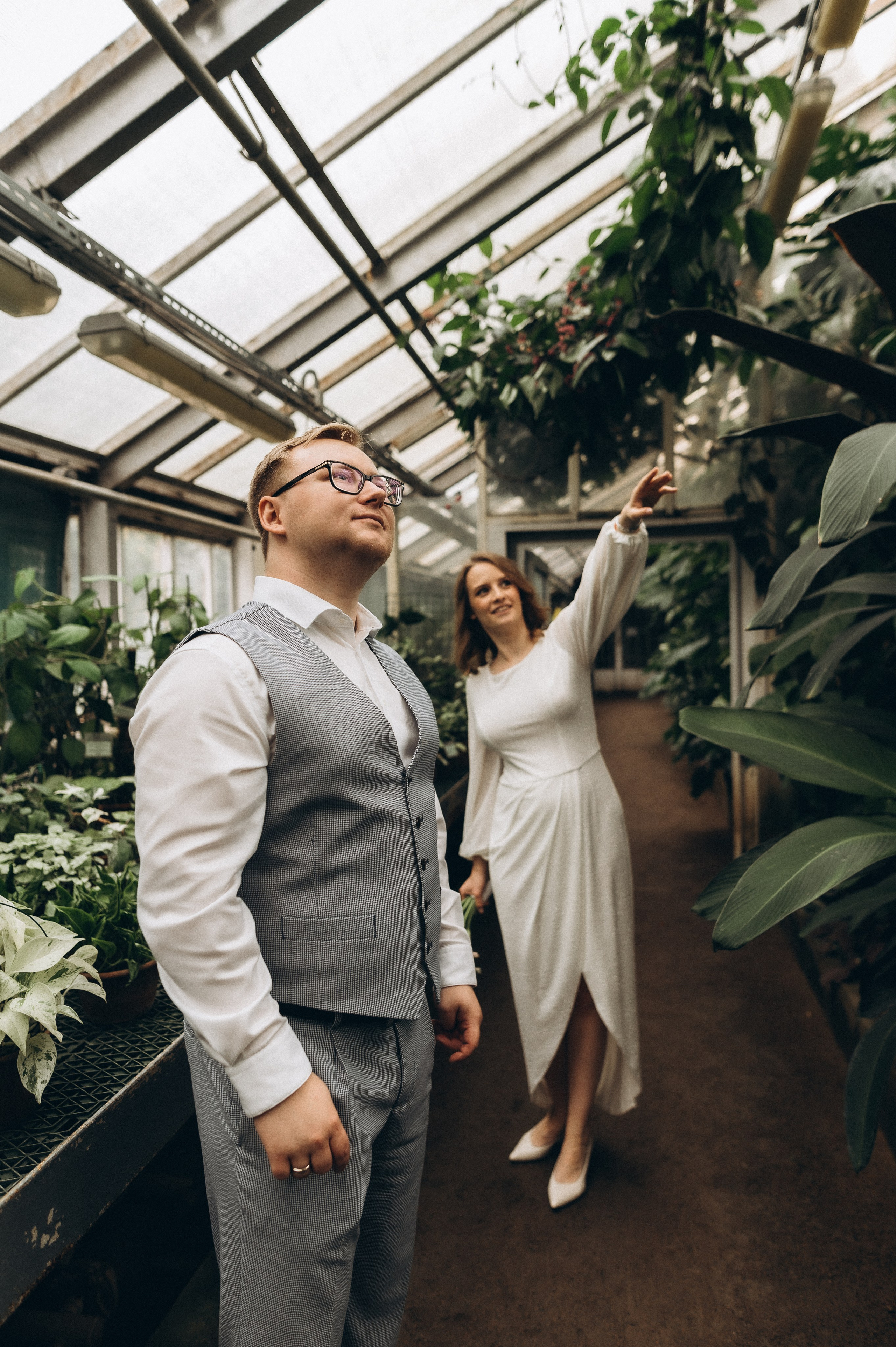 Загс+Оранжерея (камерная свадьба). Фотограф ПИТЕР СПБ Надежда Баранова