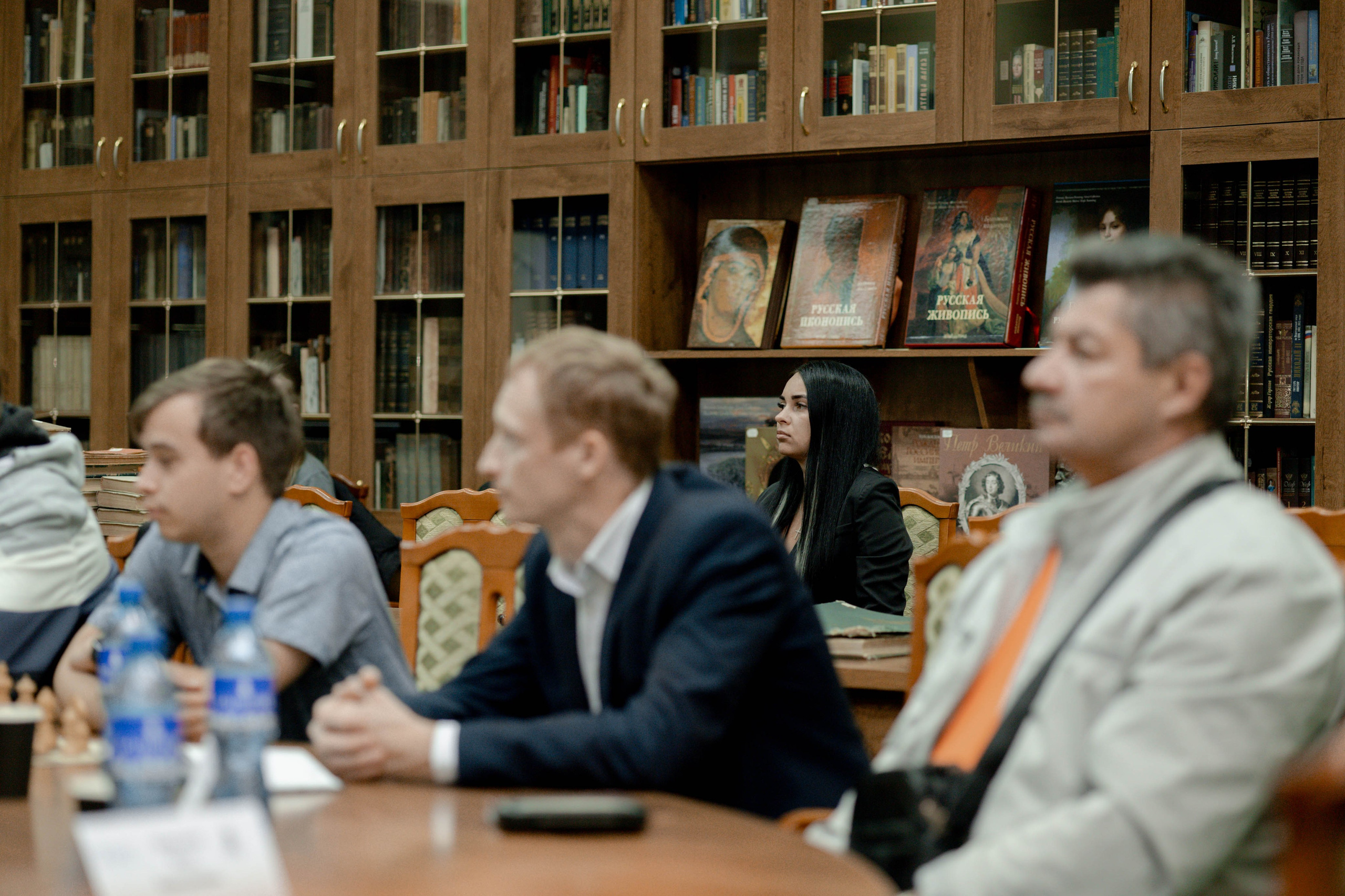 Награждение шахматной федерации