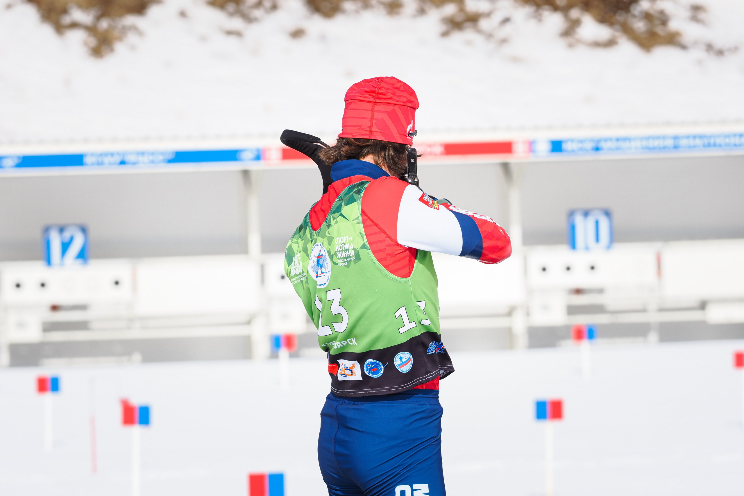Биатлон / Первенство России. Репортажный фотограф Алексей Козьмин
