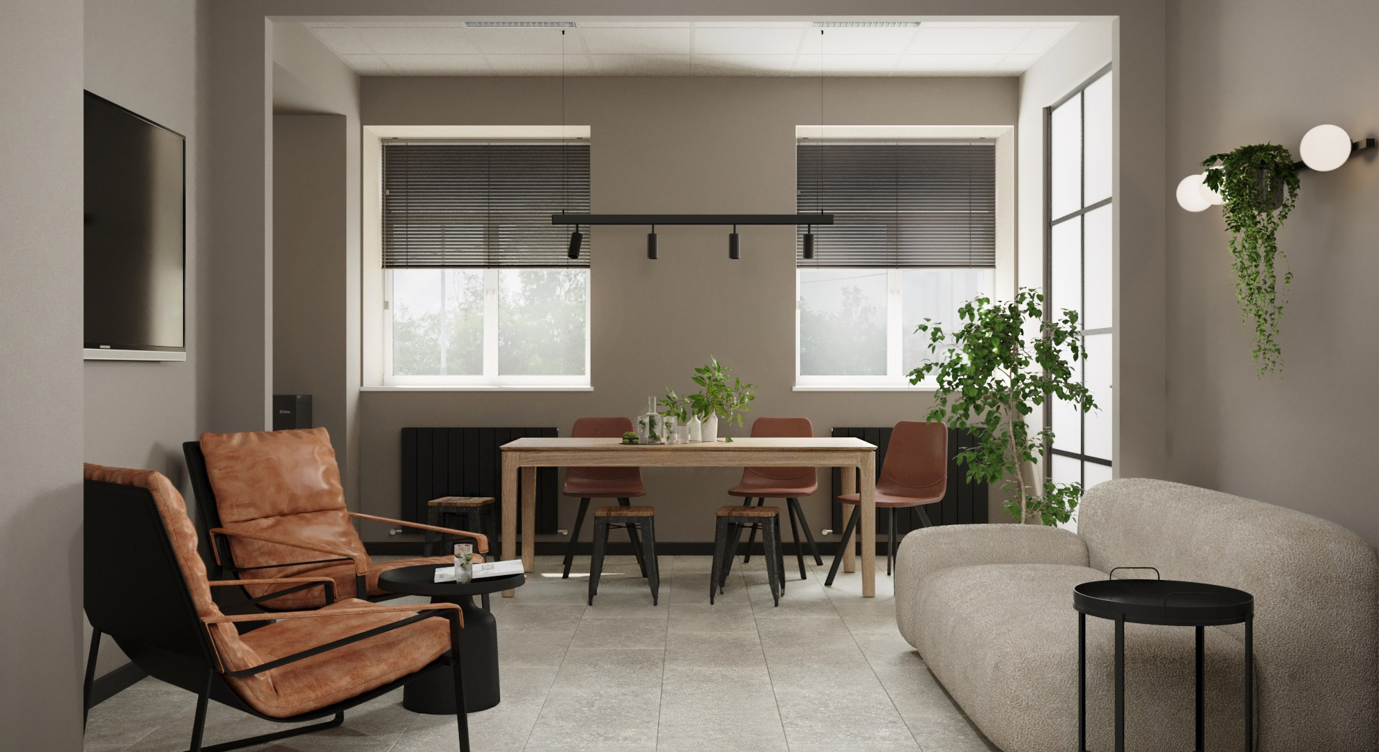 Офис IT компании. Дизайнер интерьеров Яна Горбачева