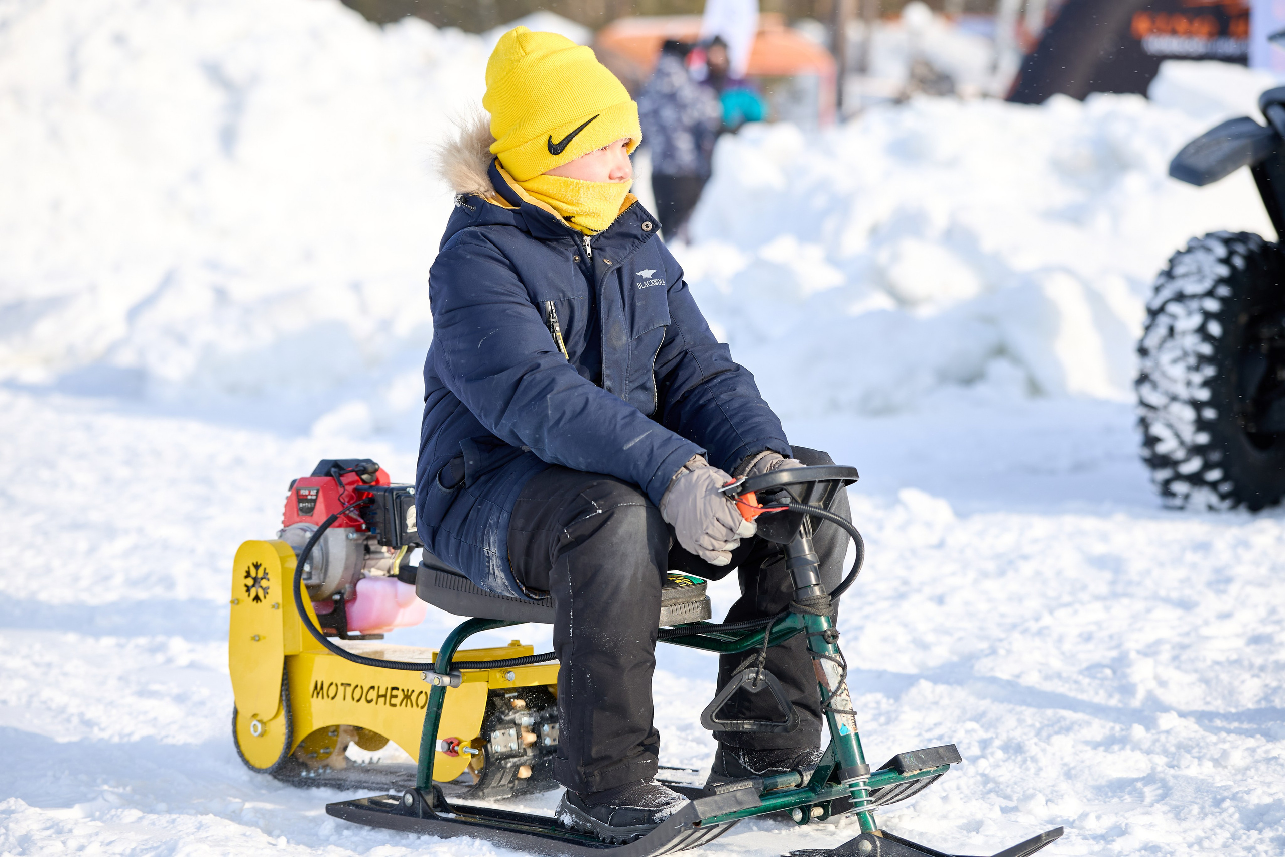 Топим Лёд — 2026. Соревнования на квадроциклах. Фотограф в Новосибирске Алена Скокова