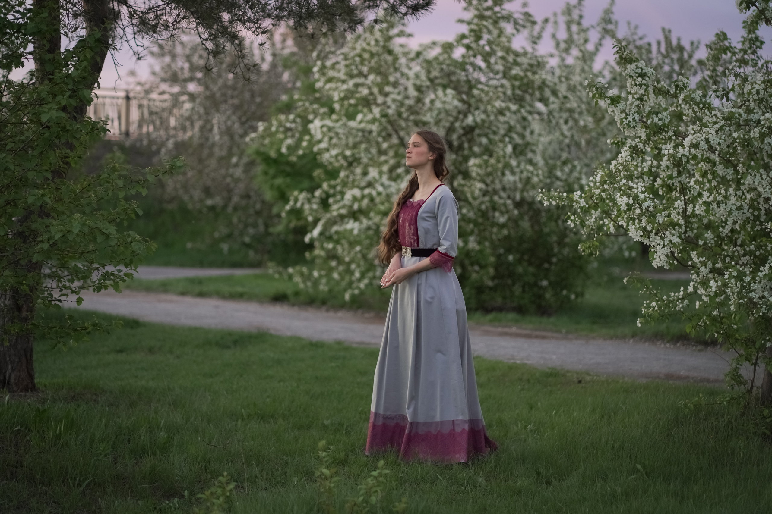 В белоснежных лепестках. Фотограф Татьяна Митрофанова