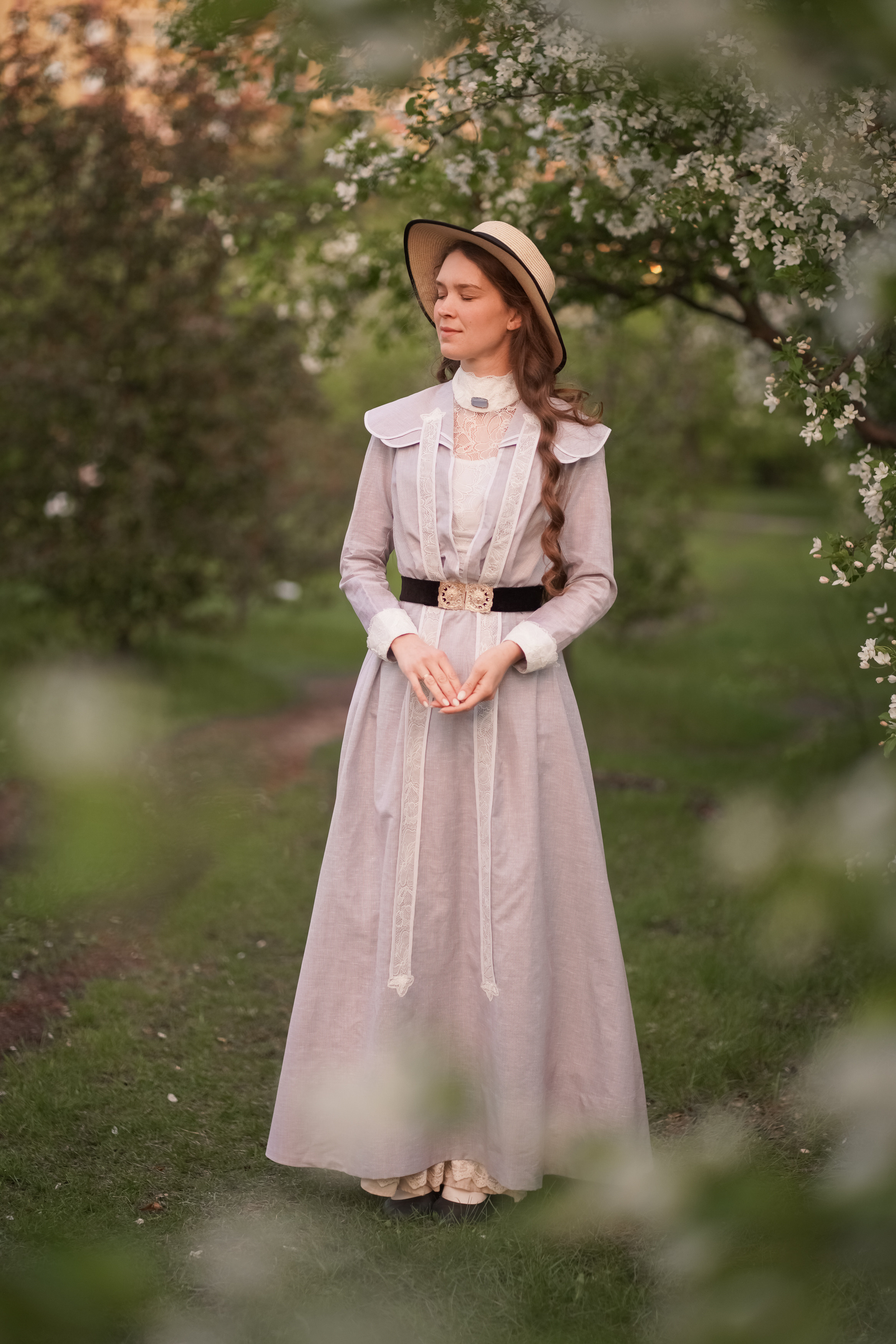 В белоснежных лепестках. Фотограф Татьяна Митрофанова