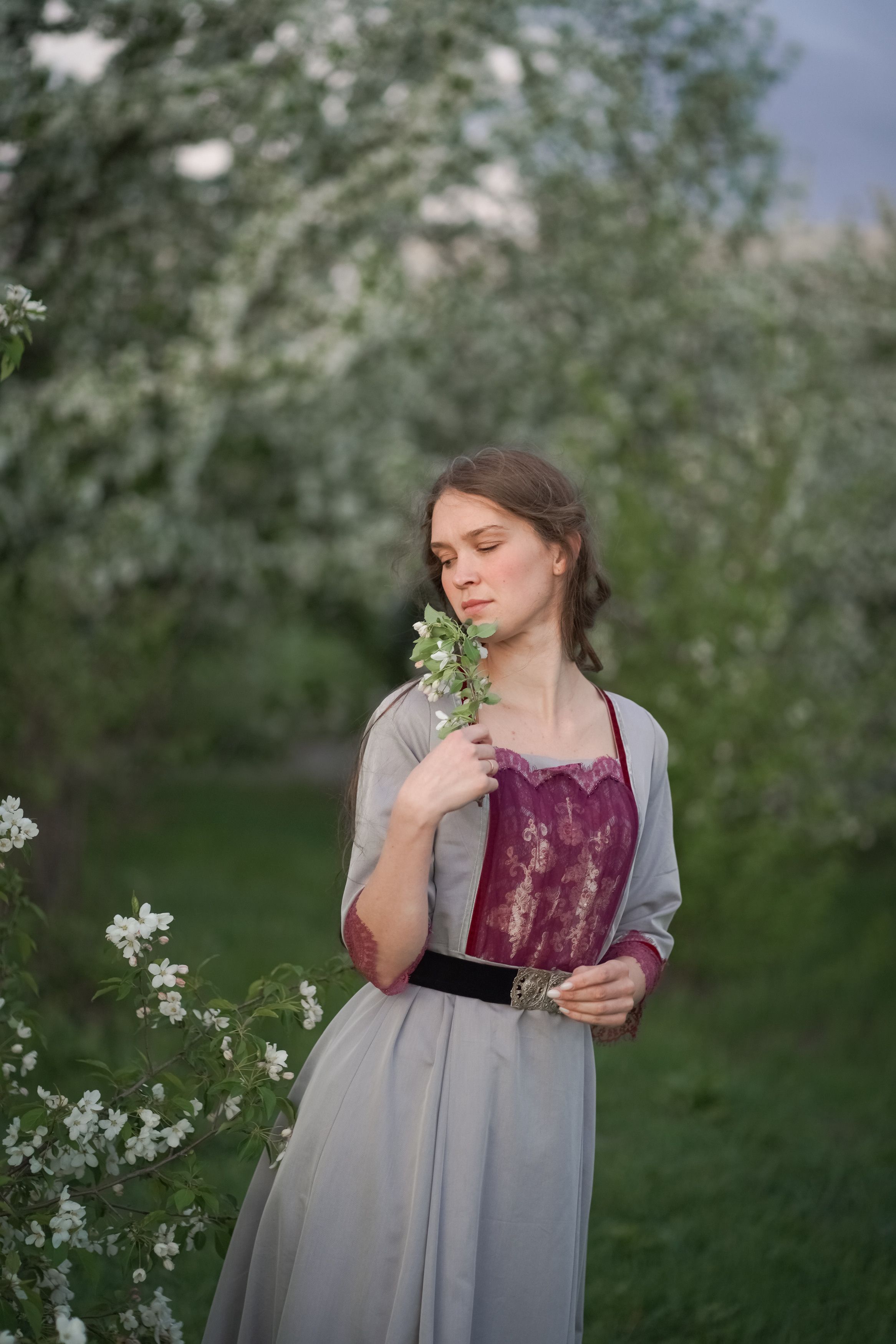 В белоснежных лепестках. Фотограф Татьяна Митрофанова