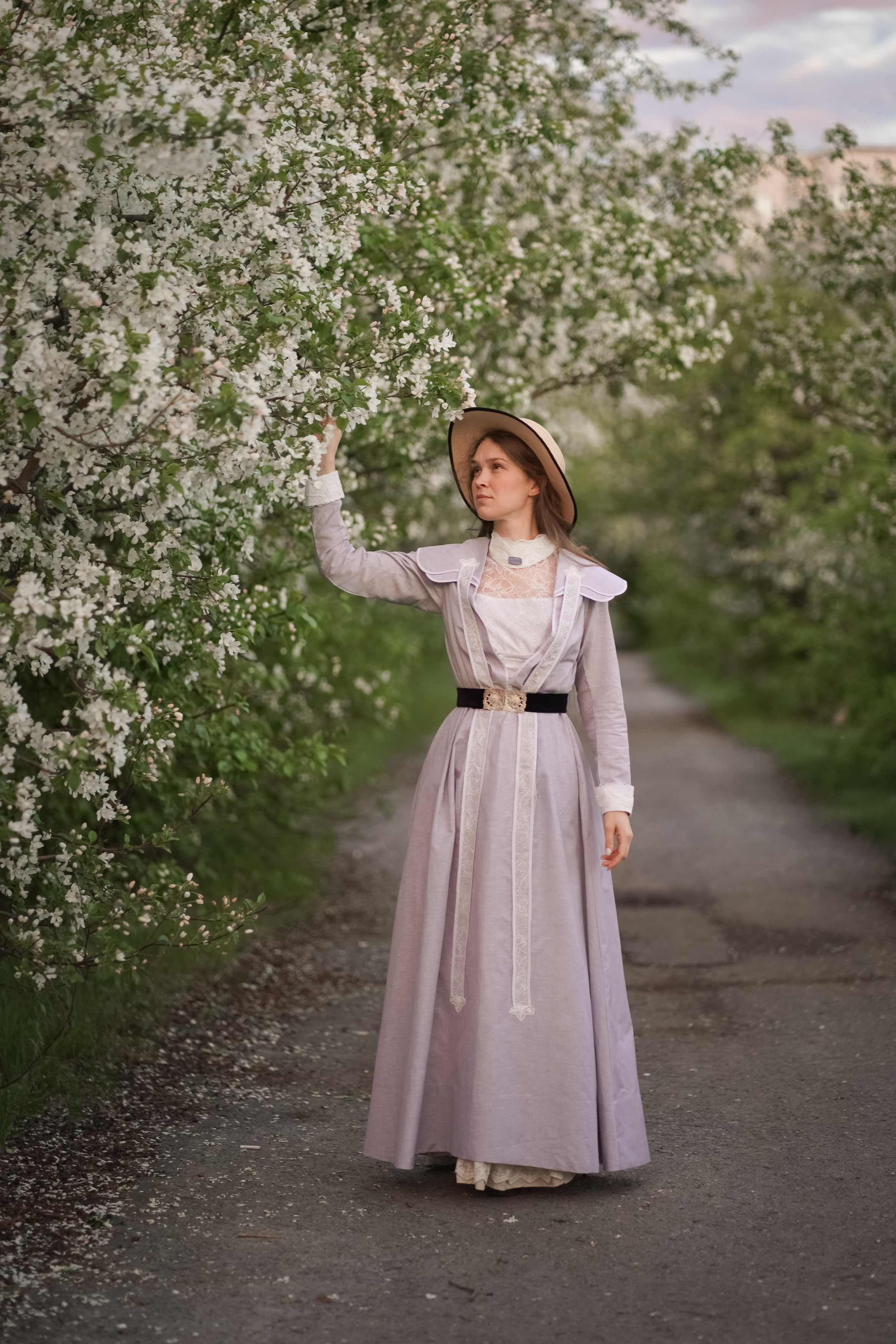 В белоснежных лепестках. Фотограф Татьяна Митрофанова