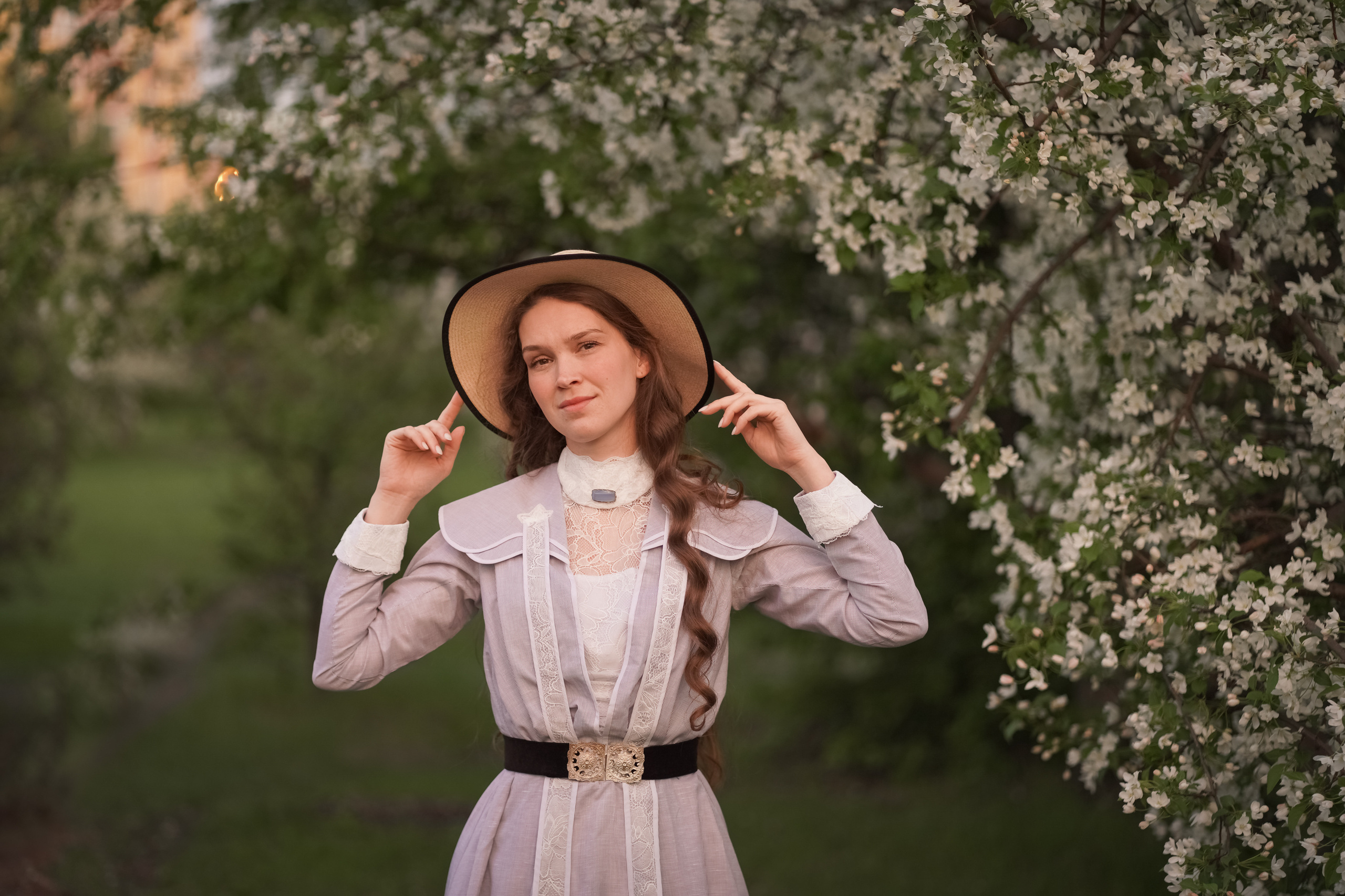 В белоснежных лепестках. Фотограф Татьяна Митрофанова